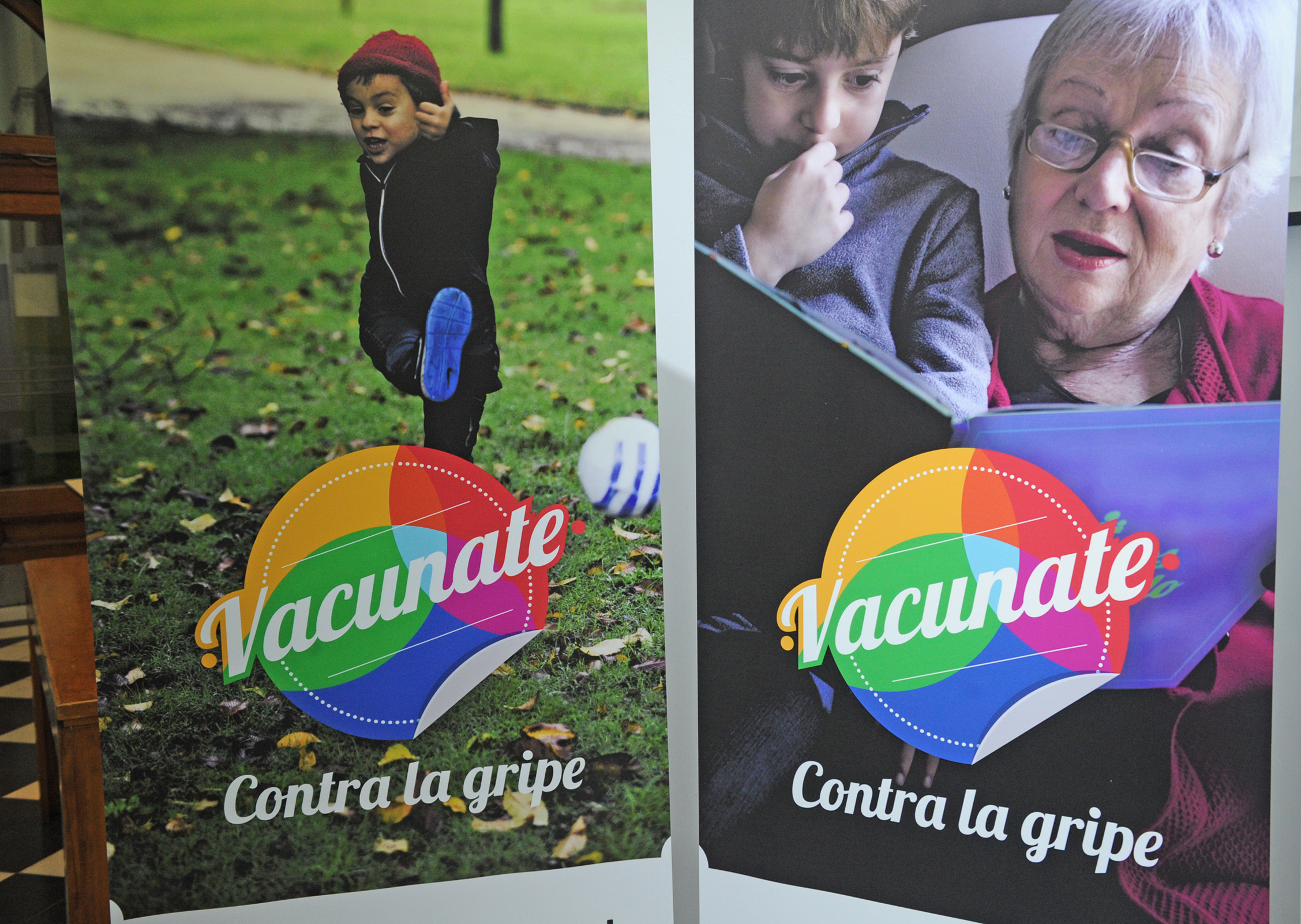 Cartelería sobre la campaña de sensibilización del MSP