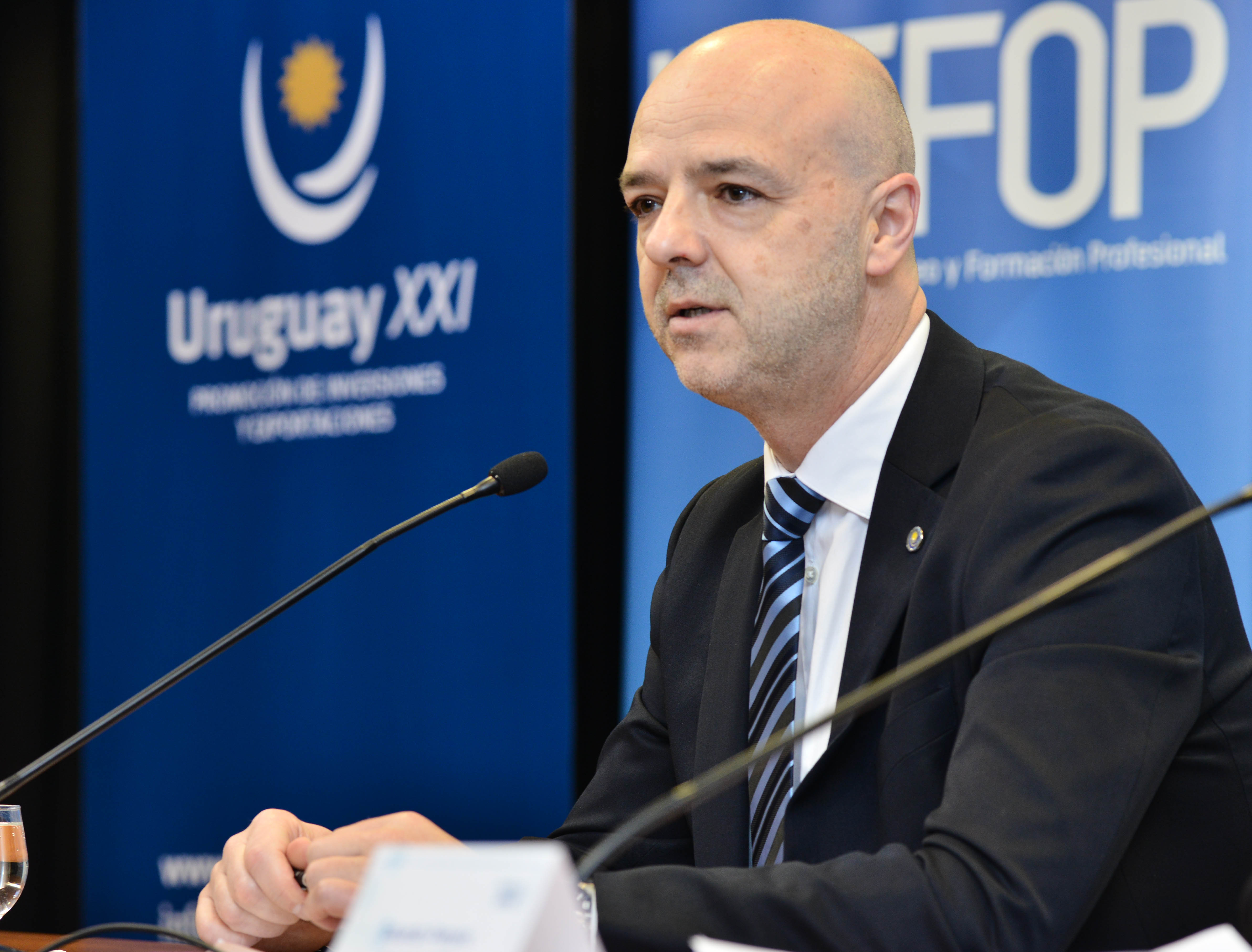 Director ejecutivo de Uruguay XXI, Antonio Carámbula