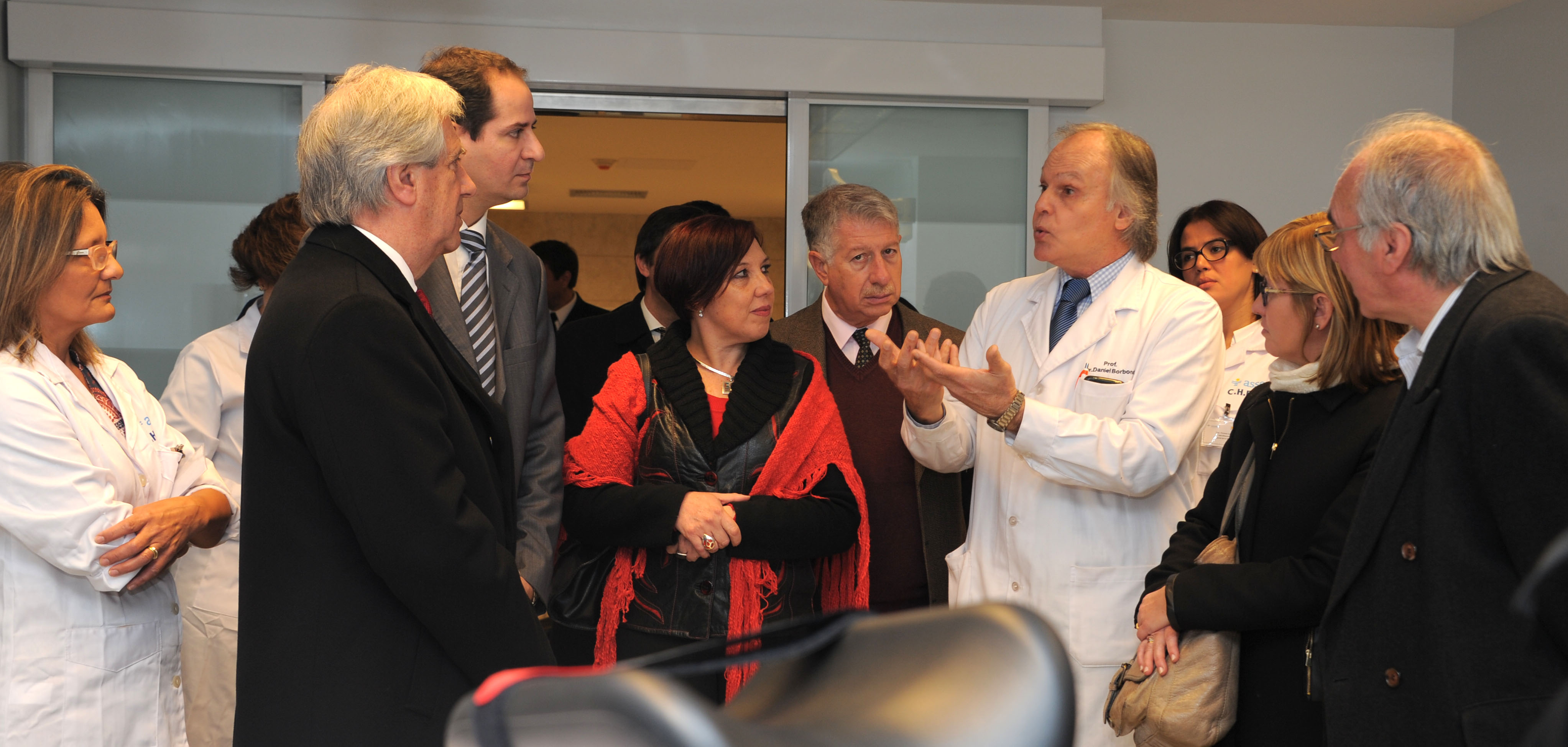 Visita al block quirúrgico
