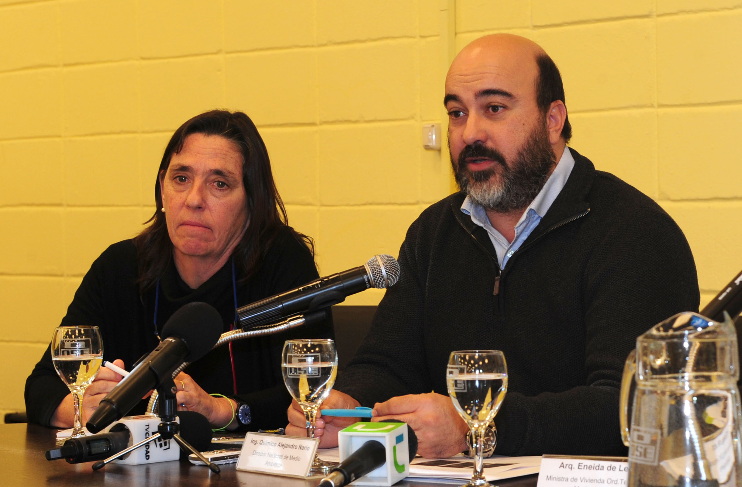 Director nacional de medio ambiente DINAMA, Alejandro Nario