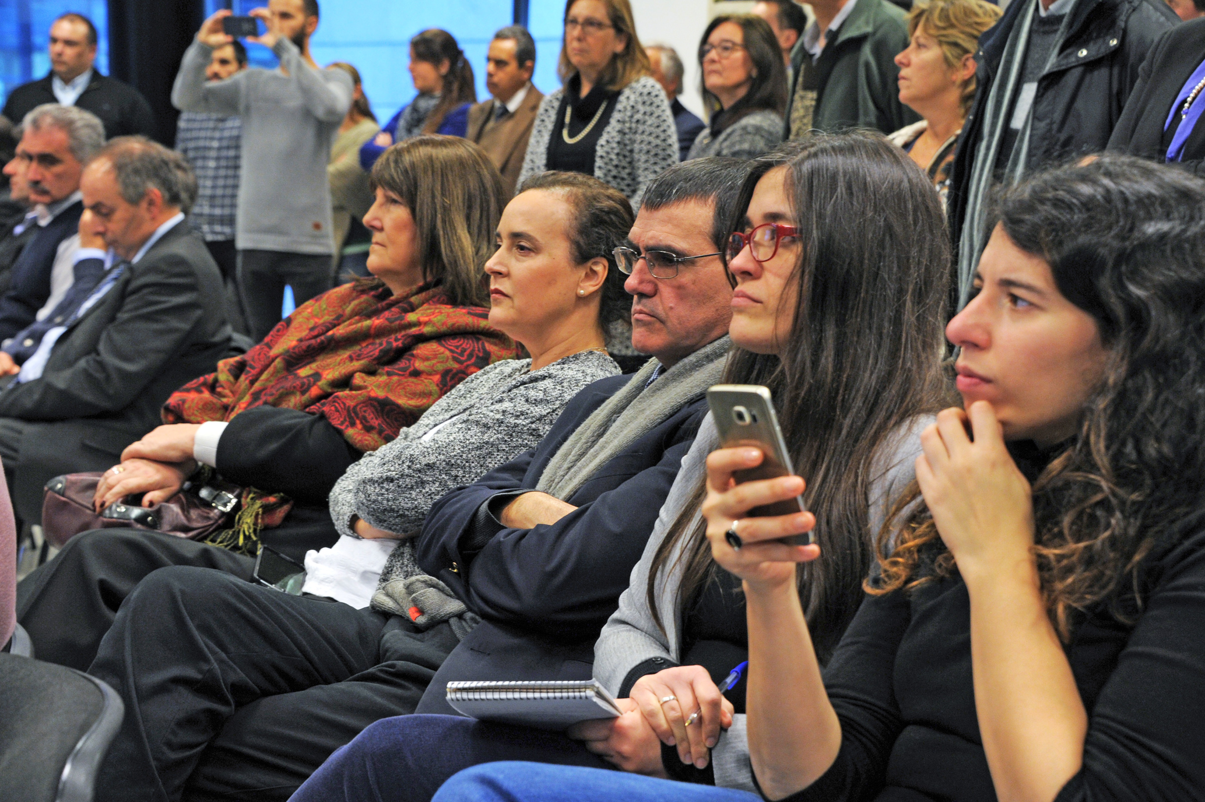Asistentes a la presentación