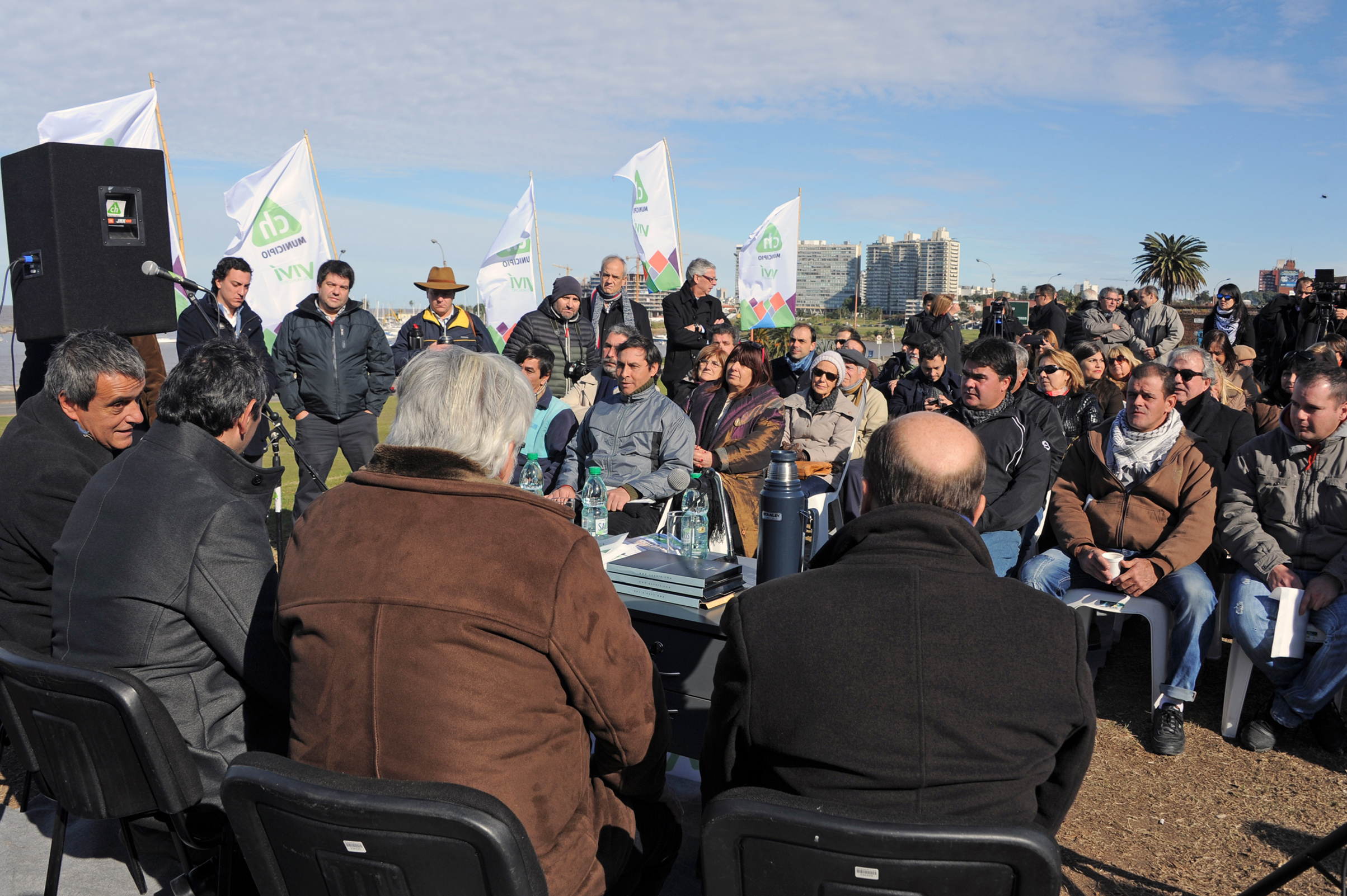 Evento de Inauguración de la Plaza de la Rehabilitación en el Buceo, Montevideo