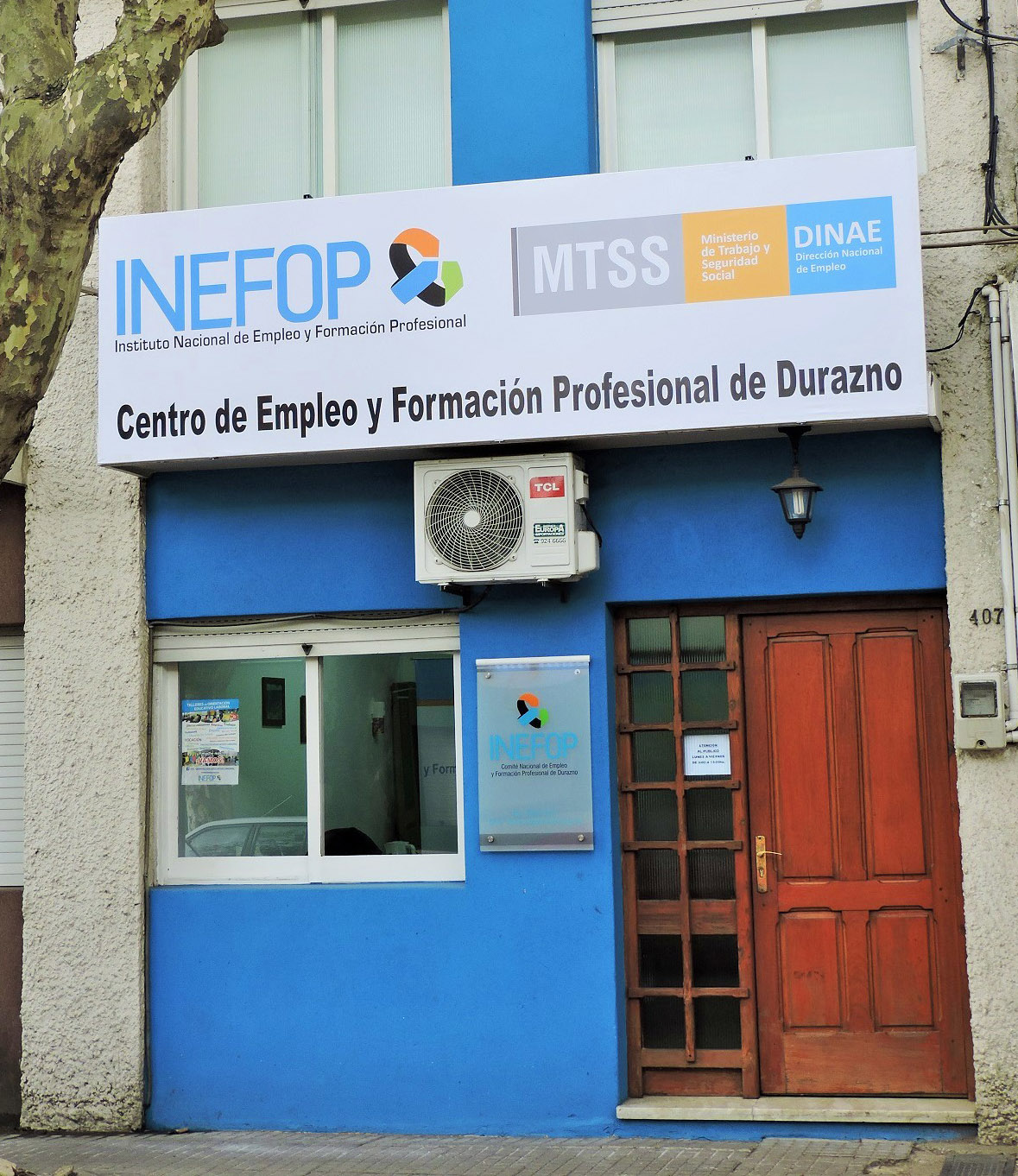 Local de INEFOP en Durazno