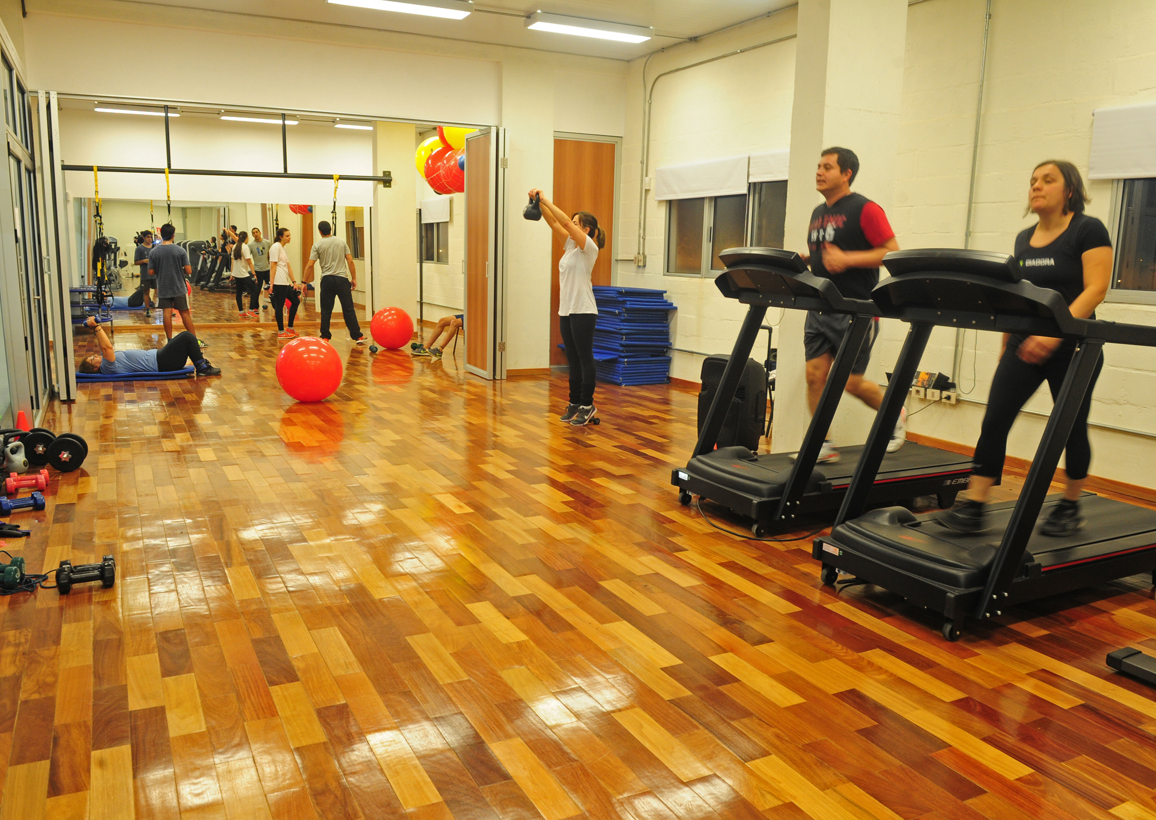 Sala de musculación del Polideportivo de Tacuarembó