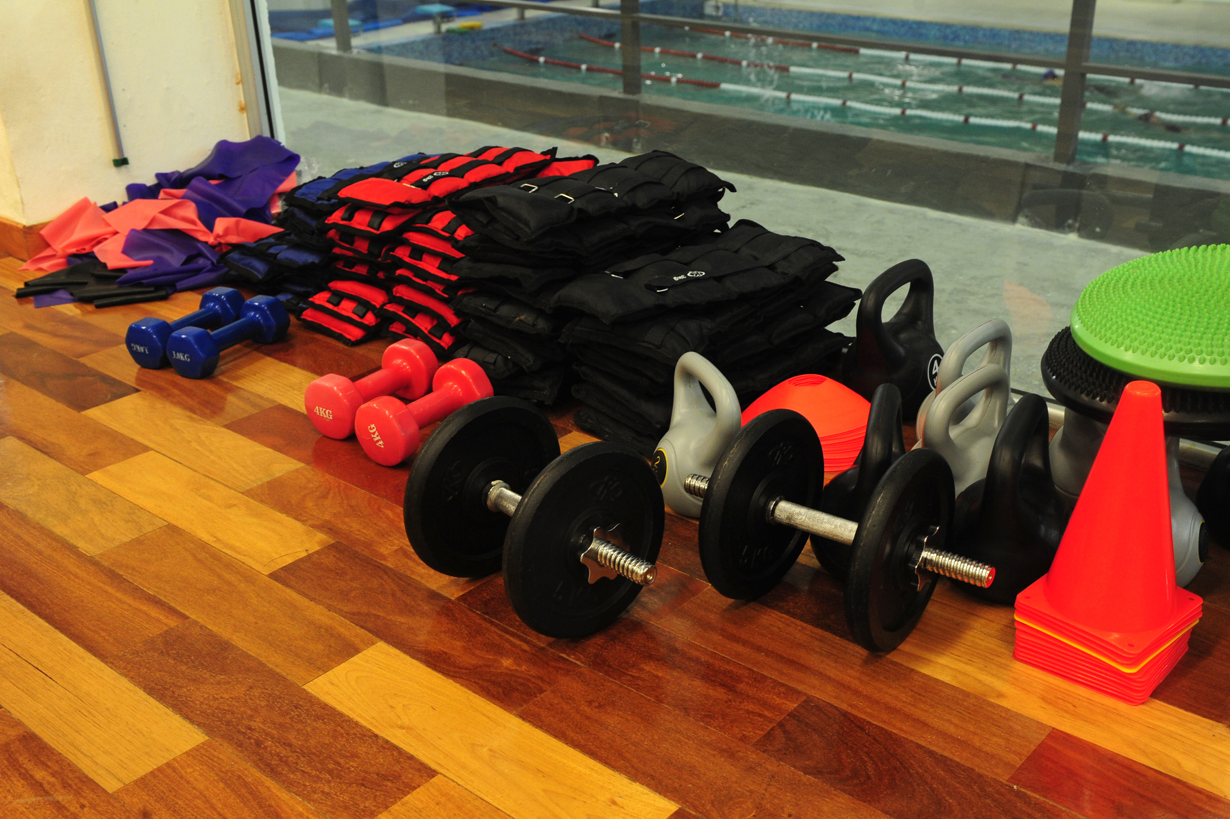 Sala de musculación del Polideportivo de Tacuarembó