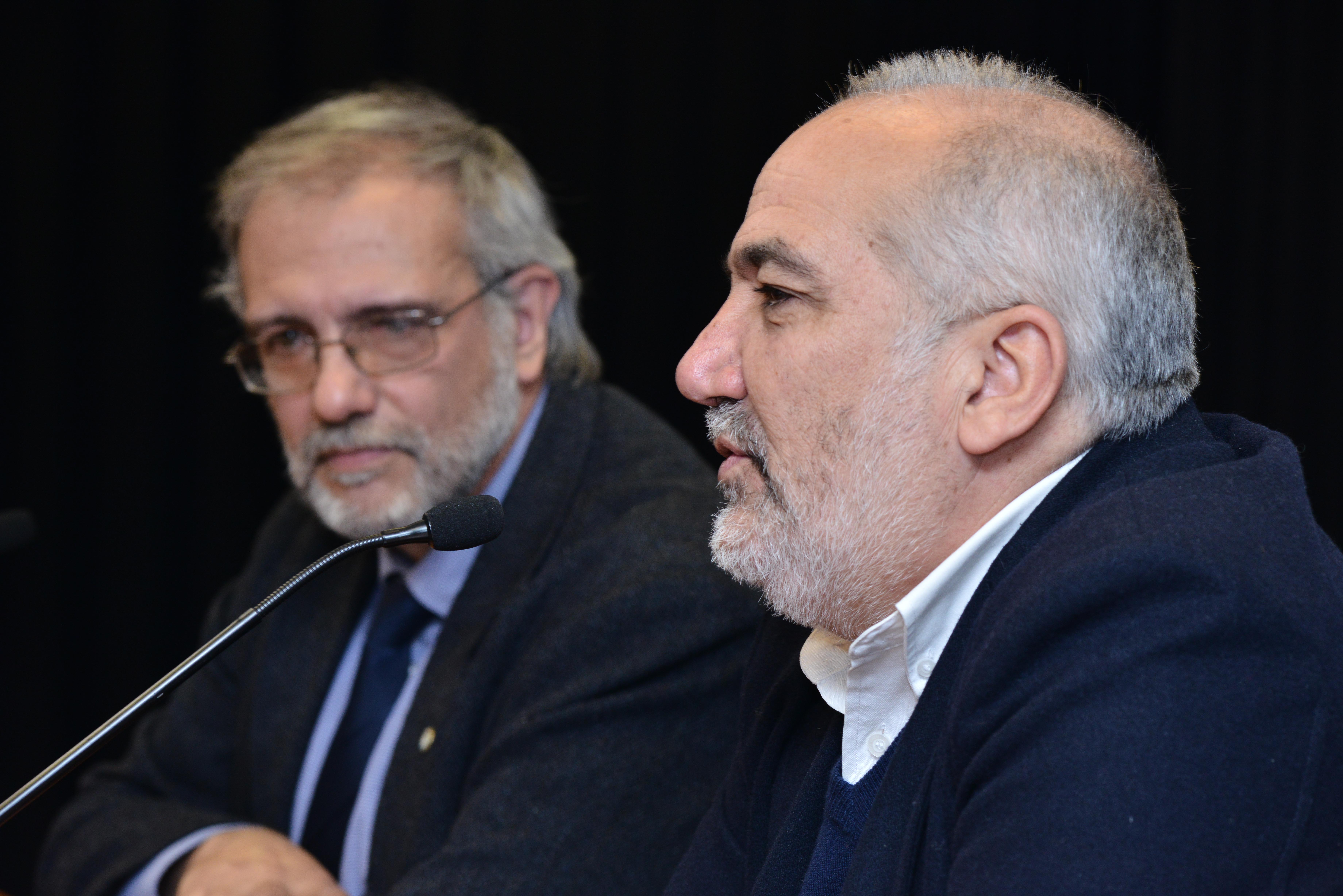 Presidente del CODICEN, Wilson Netto dirigiéndose a los presentes