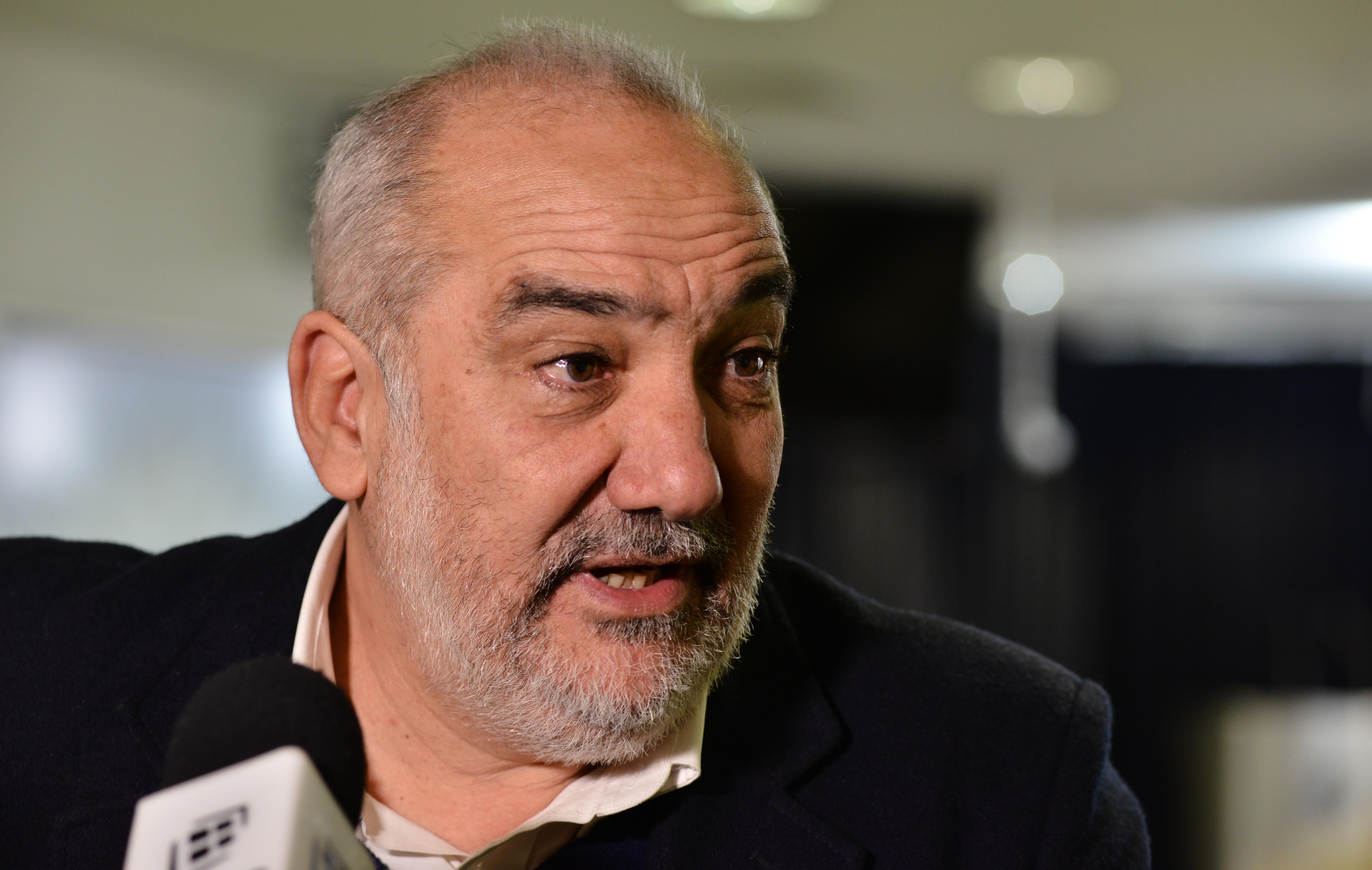 Presidente del CODICEN, Wilson Netto en declaraciones a la prensa