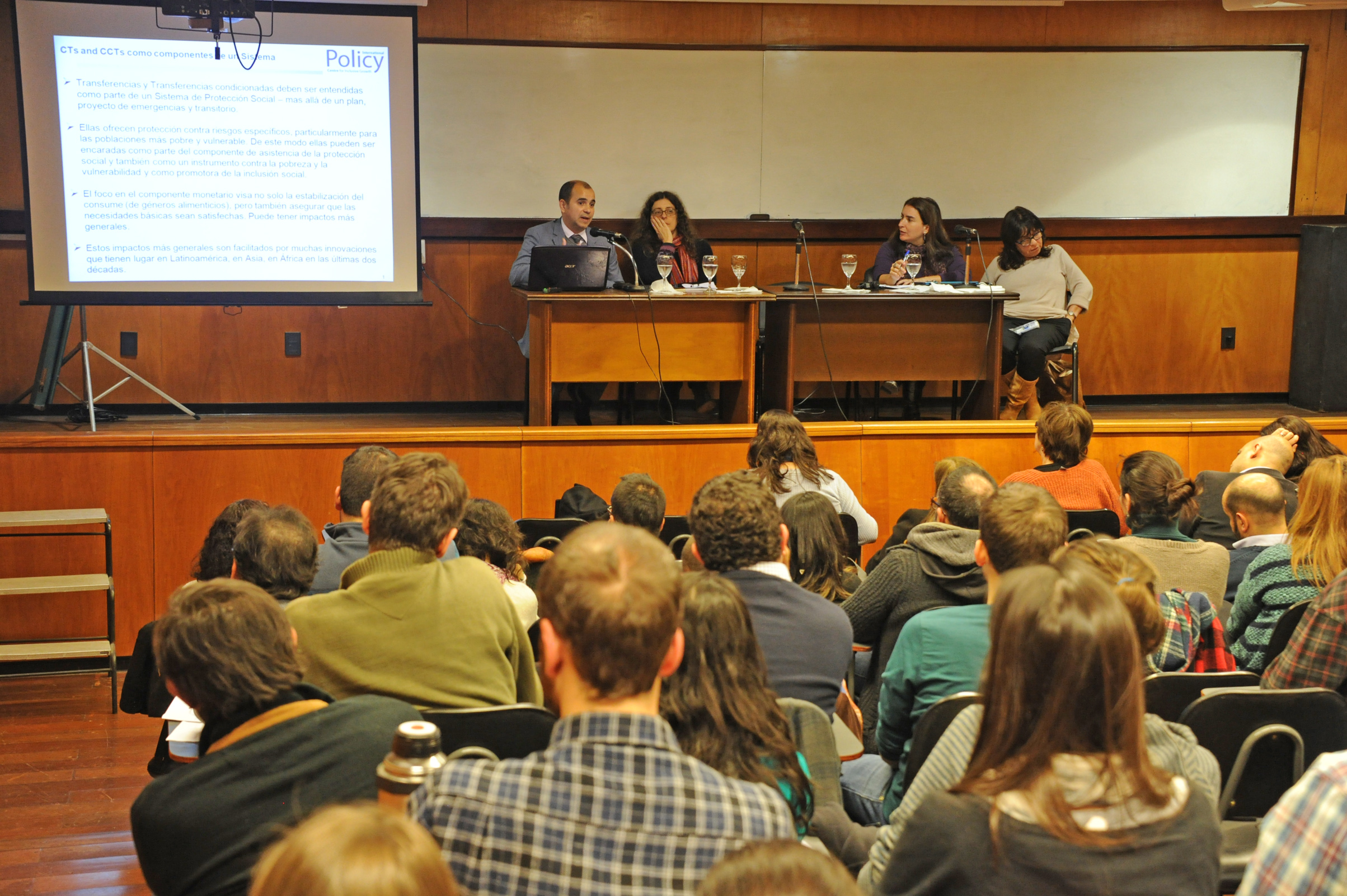 Presentación del Seminario Transferencia Monetaria y Protección Social