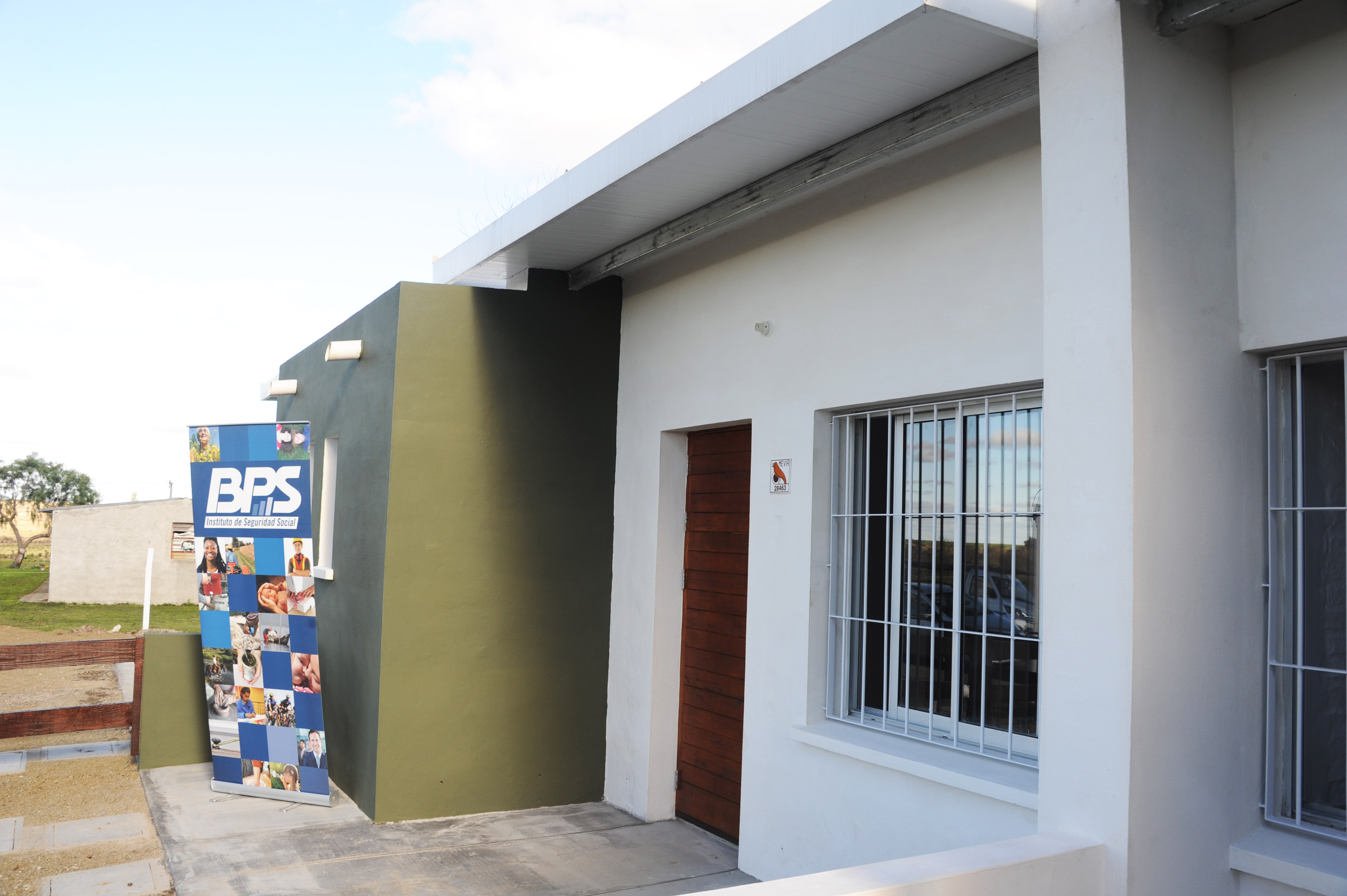 Viviendas de MEVIR en localidad de Mal Abrigo, departamento de San José