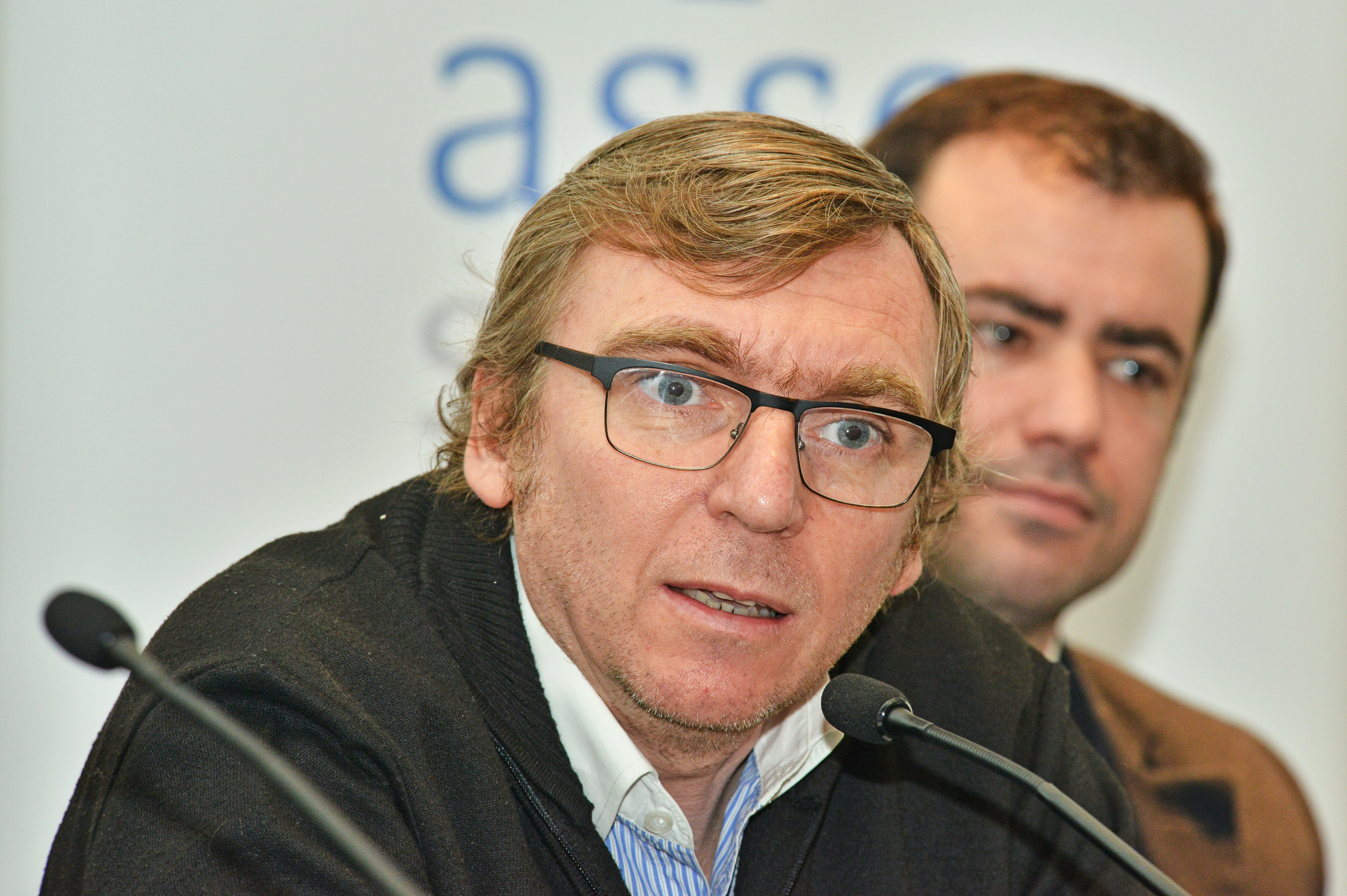 Director General de IMPO, Gonzalo Reboledo, dirigiéndose a los presentes