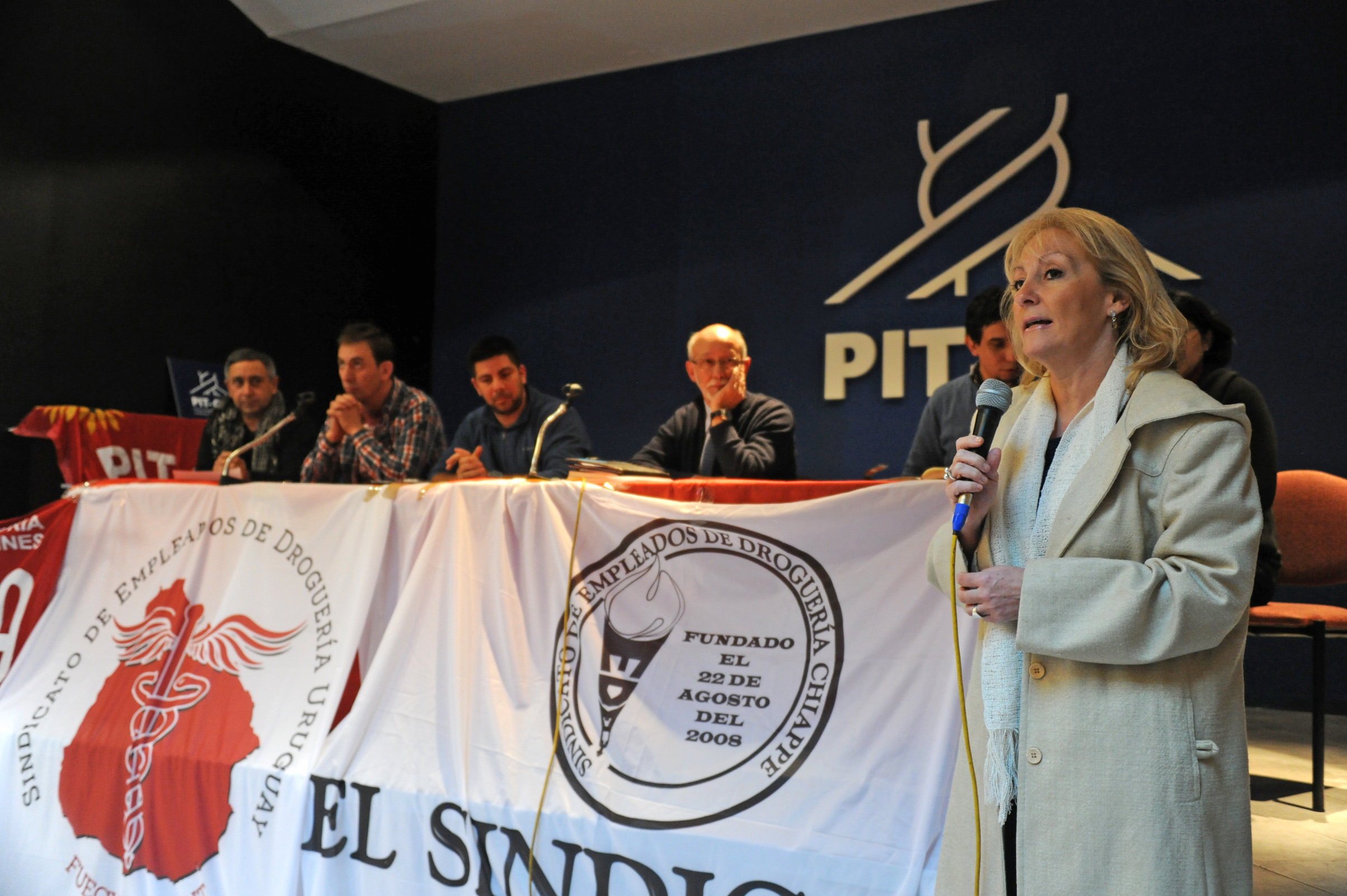 Ministra Carolina Cosse, haciendo uso de la palabra