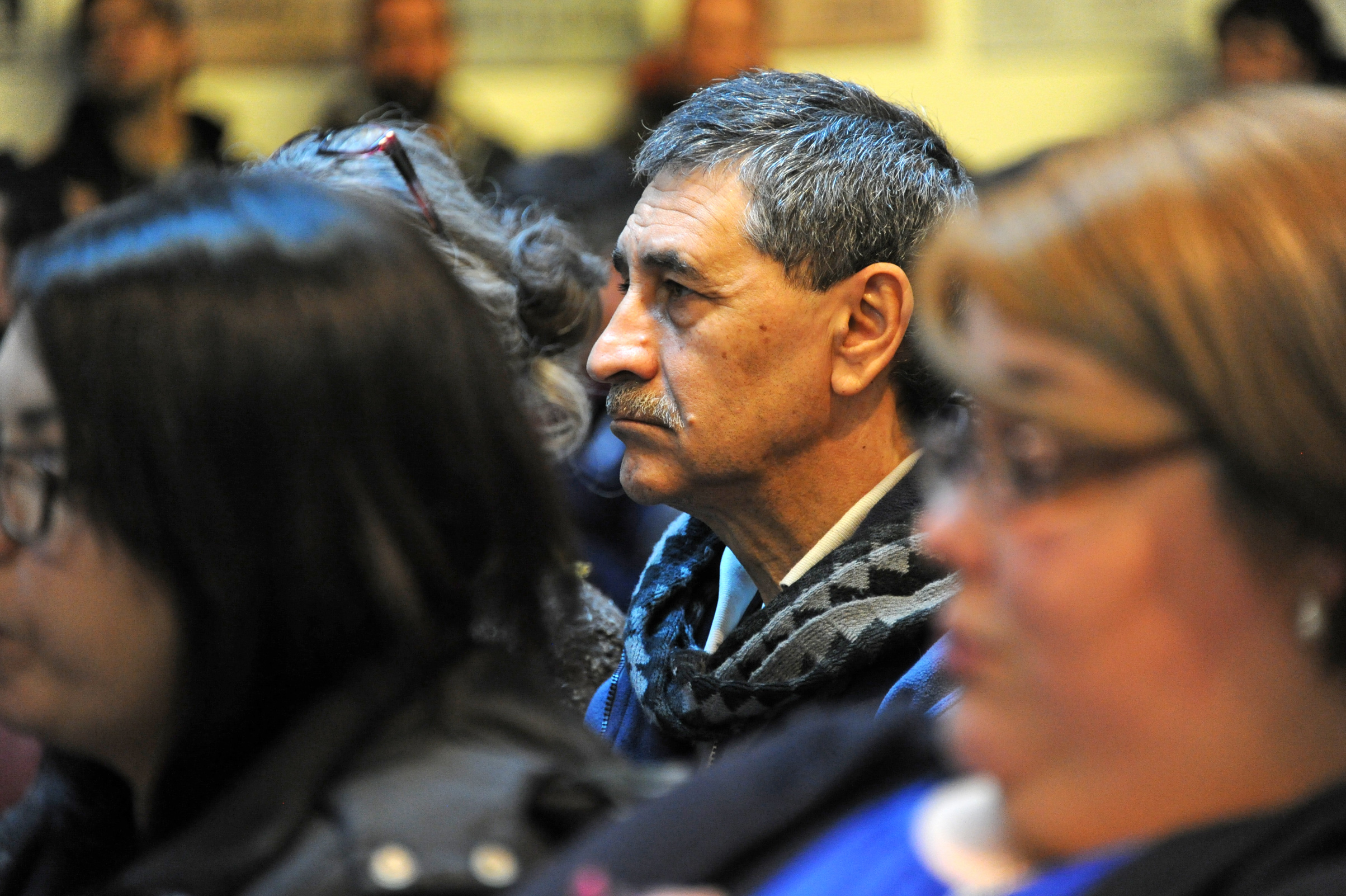 Asistentes al lanzamiento