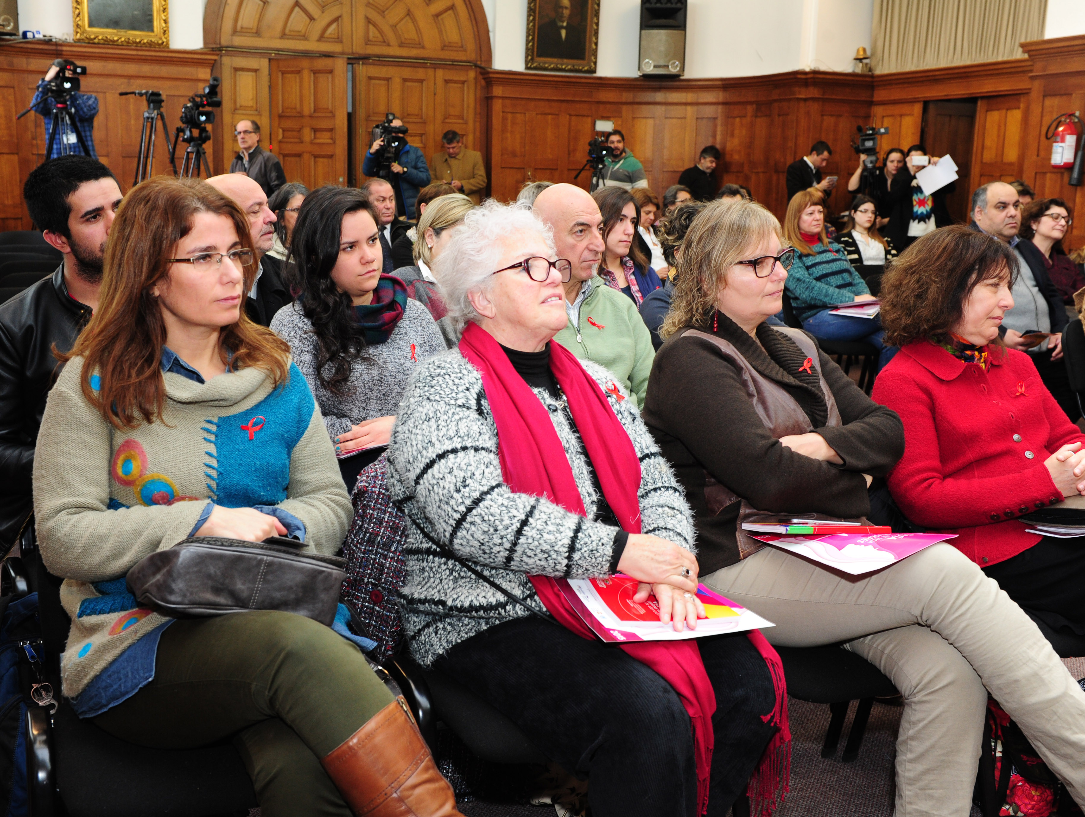 Asistentes al acto