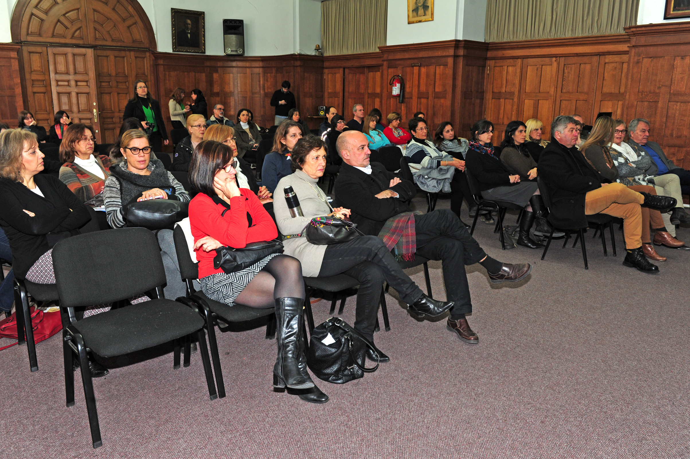 Asistentes a la conferencia