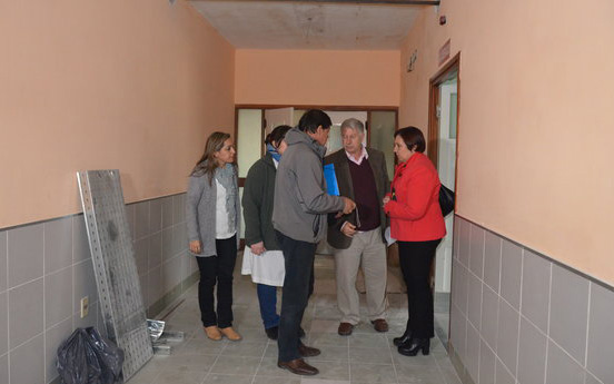 Continúan las obras de reconstrucción del Hospital de Dolores