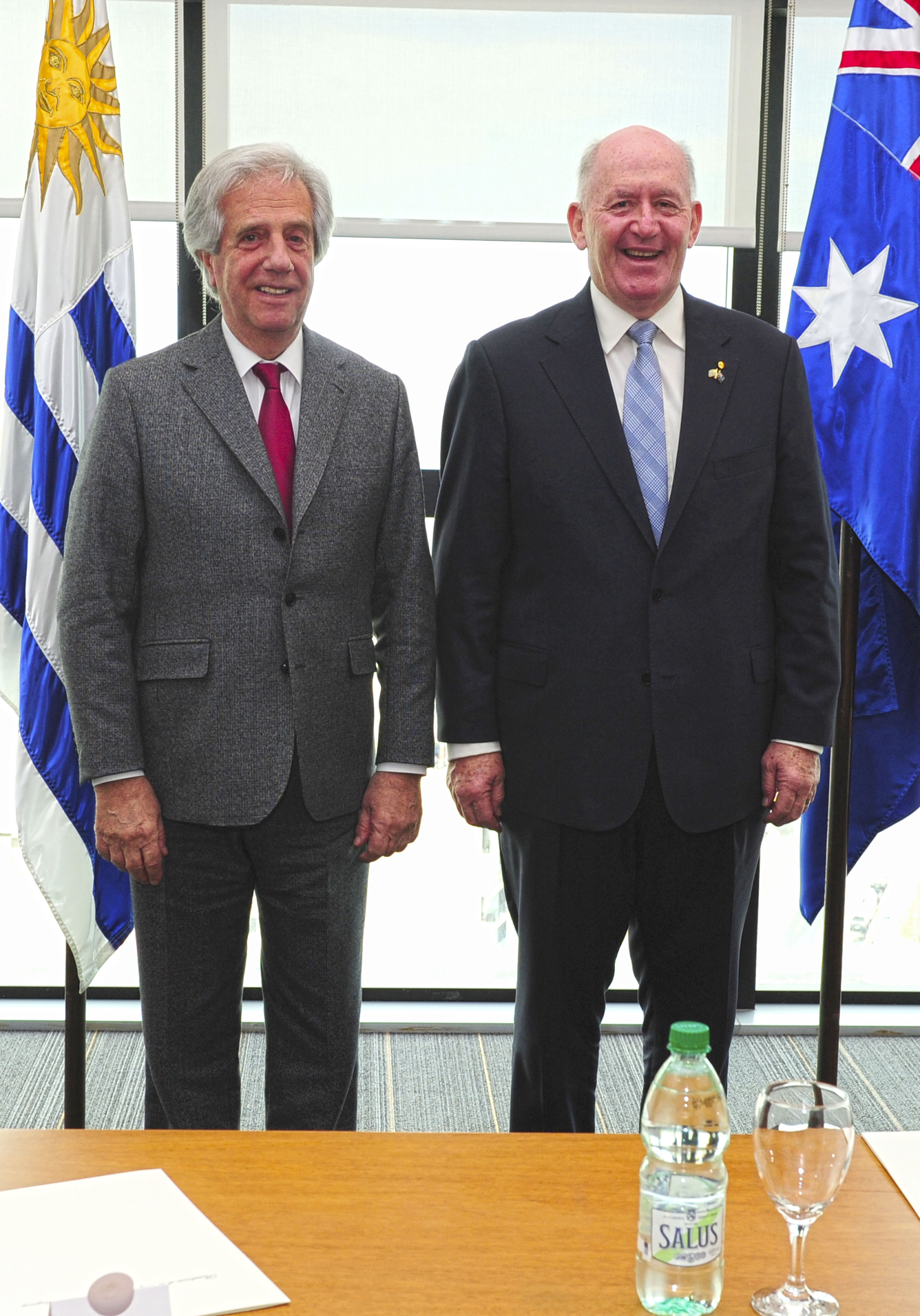 Presidente Vázquez y el Gobernador General de Australia, Peter Cosgrove