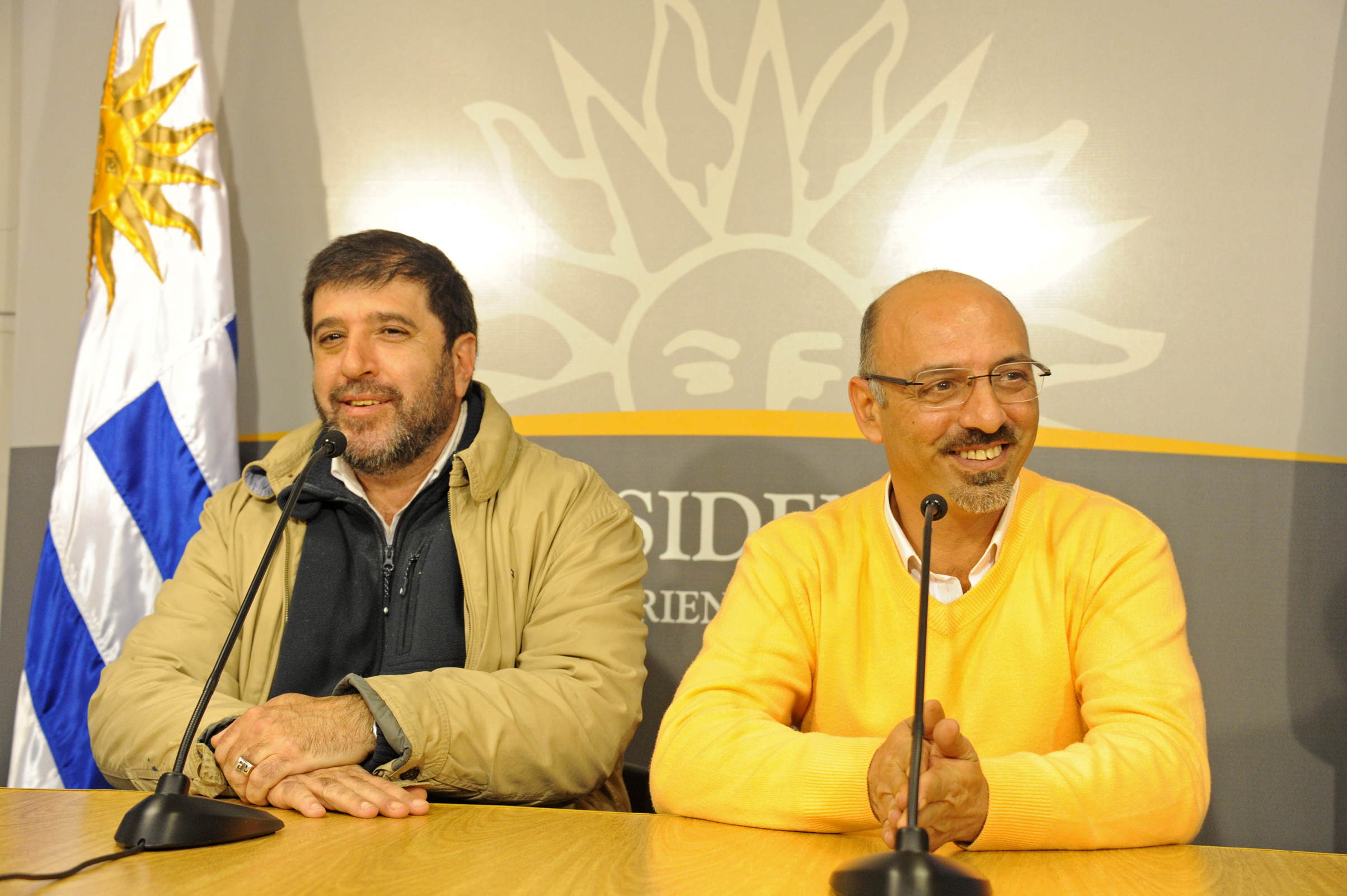 Conferencia de prensa de Fernando Pereira y Marcelo Abdala