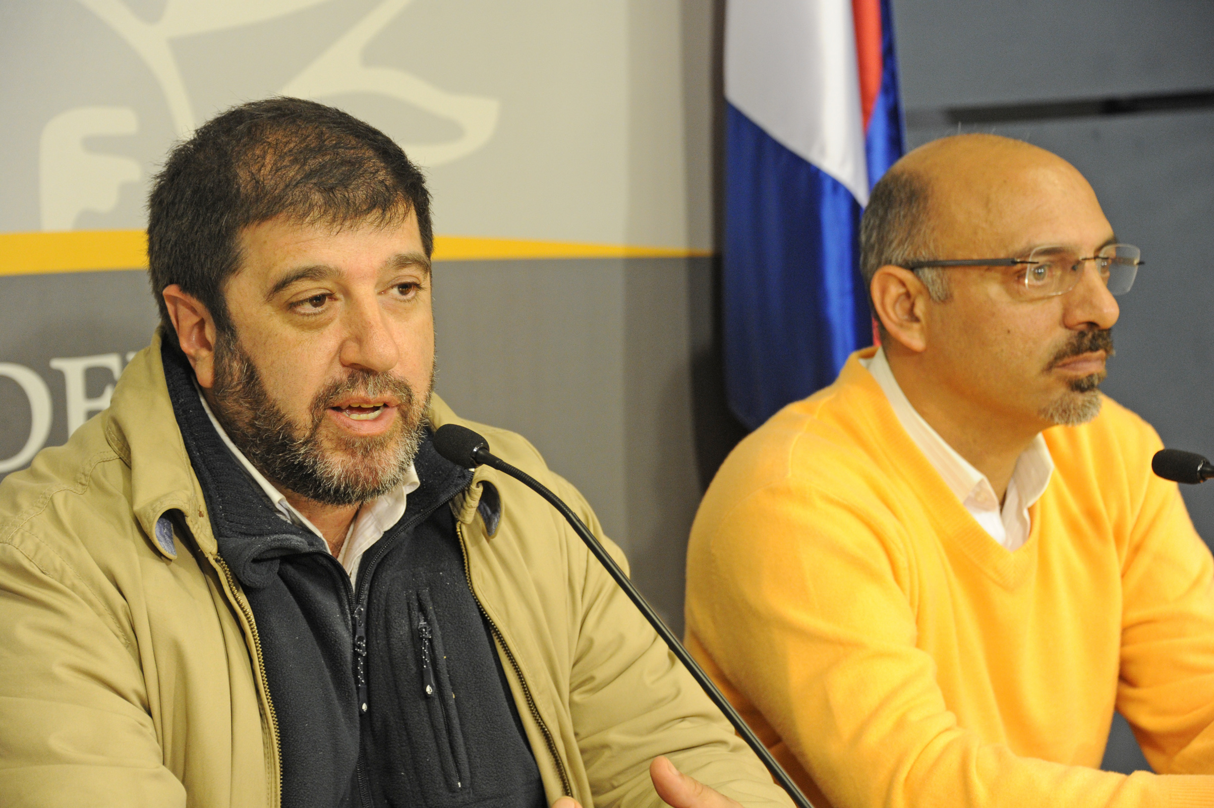 Conferencia de prensa de Fernando Pereira y Marcelo Abdala