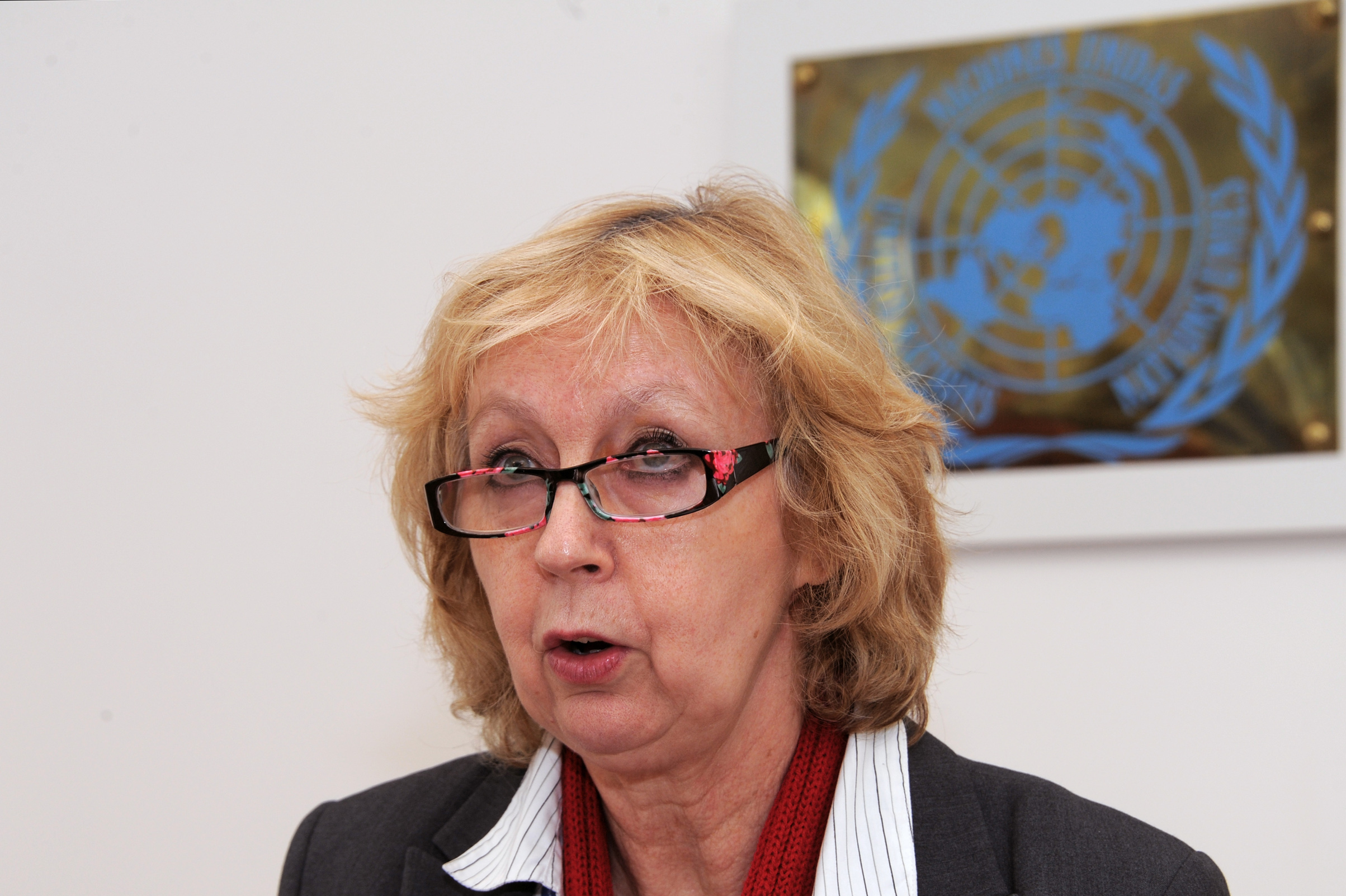 Denisse Cook, representante de Naciones Unidas