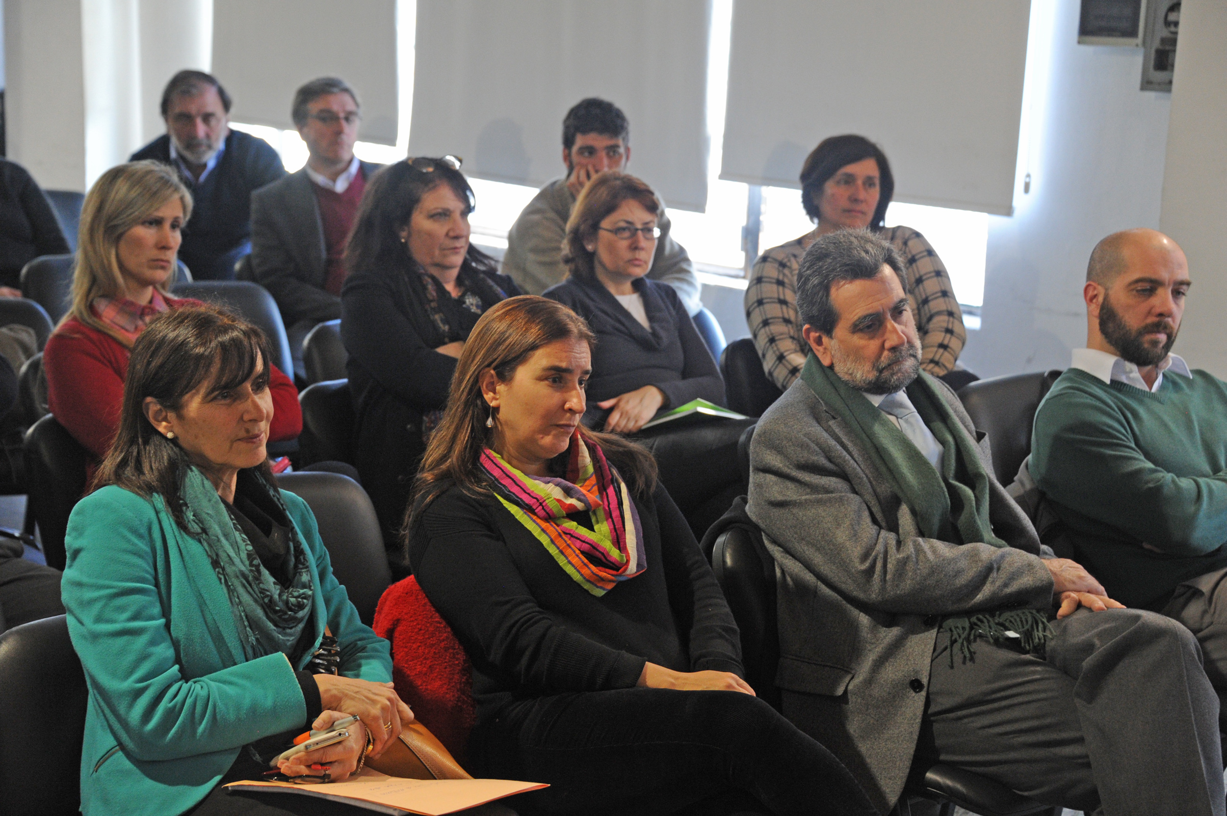 Asistentes a la presentación