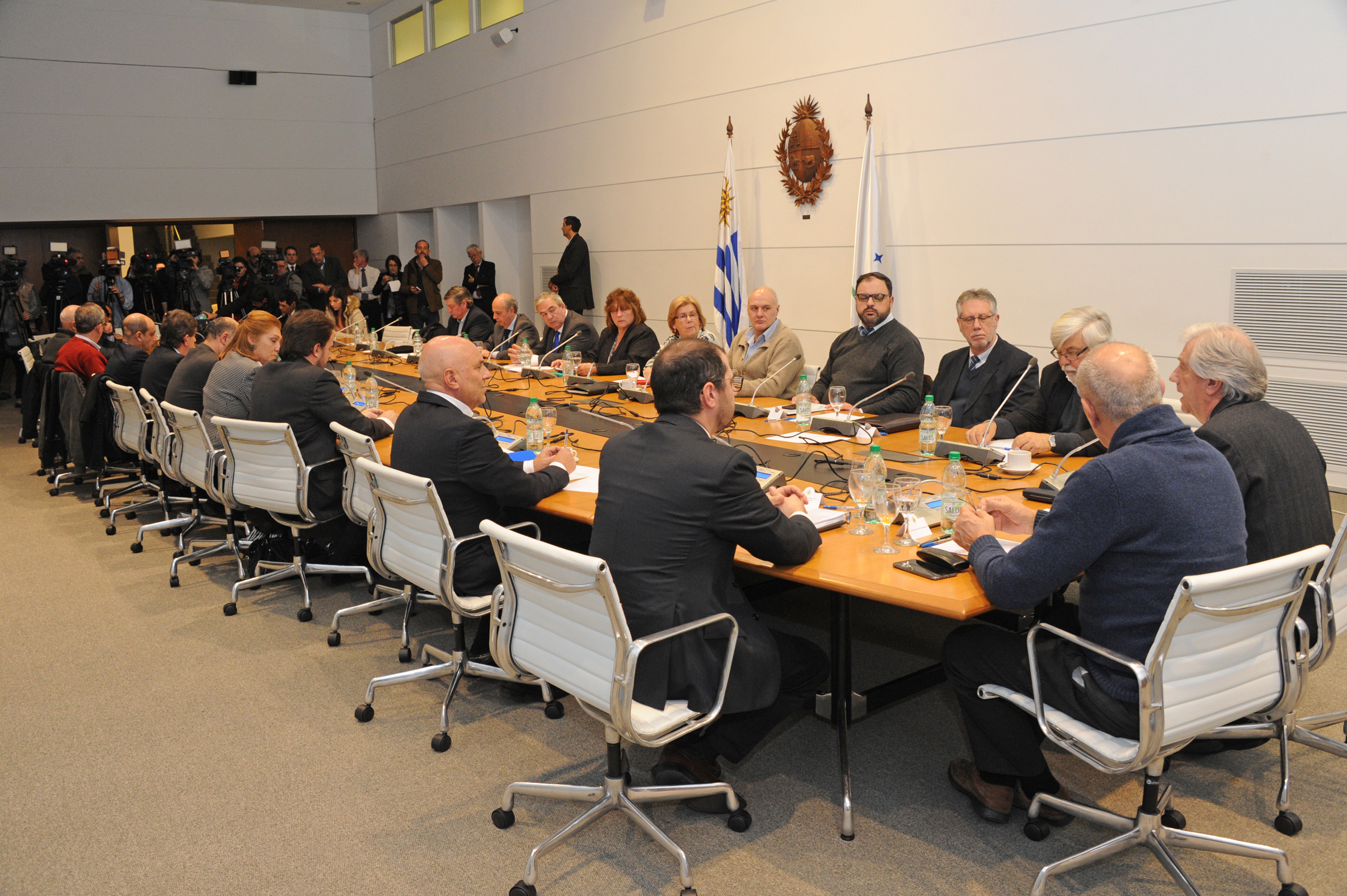 Presdiente Tabaré Vázquez encabezó grupo de trabajo por seguridad y convivencia