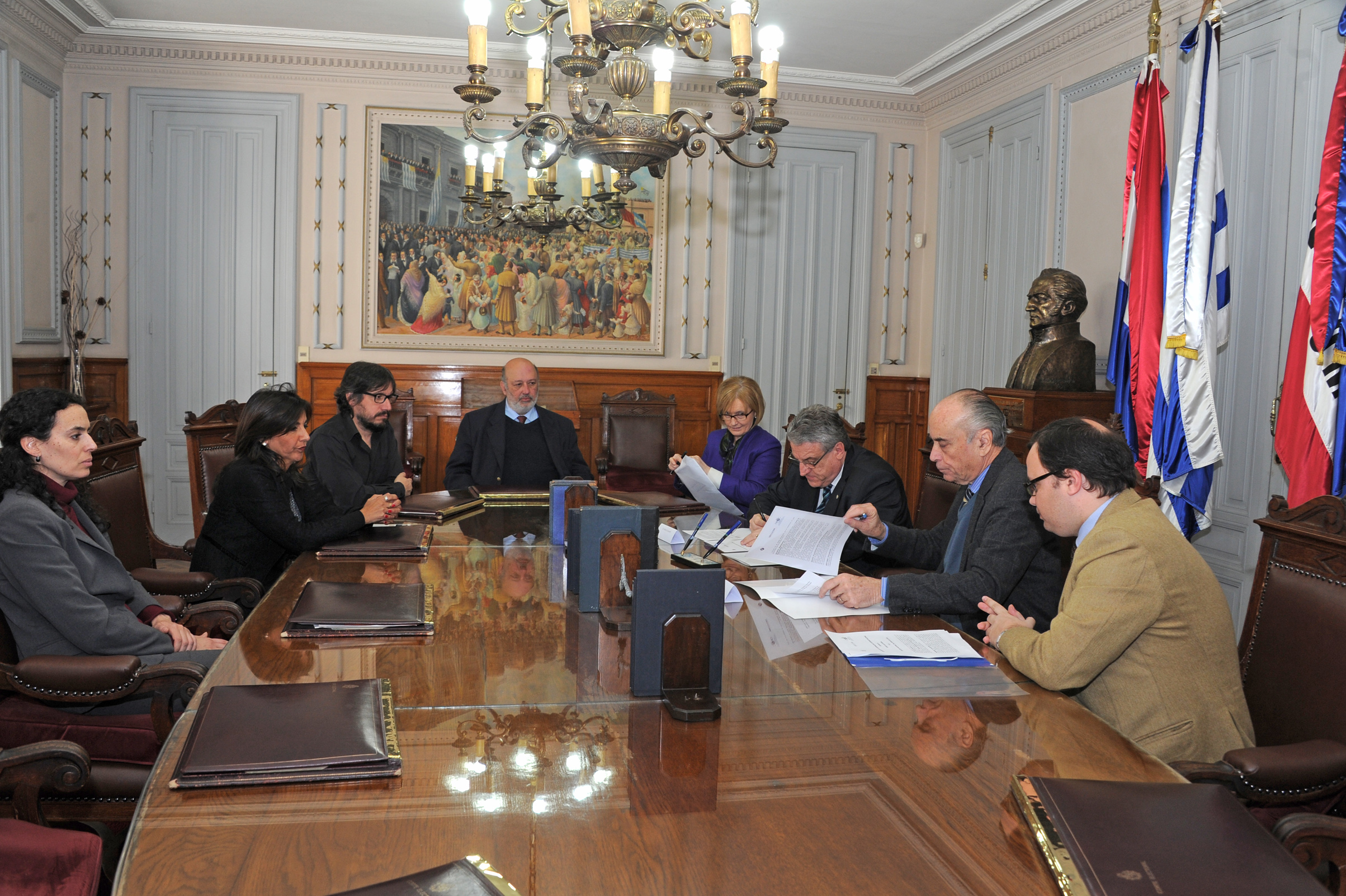 Firma de convenio