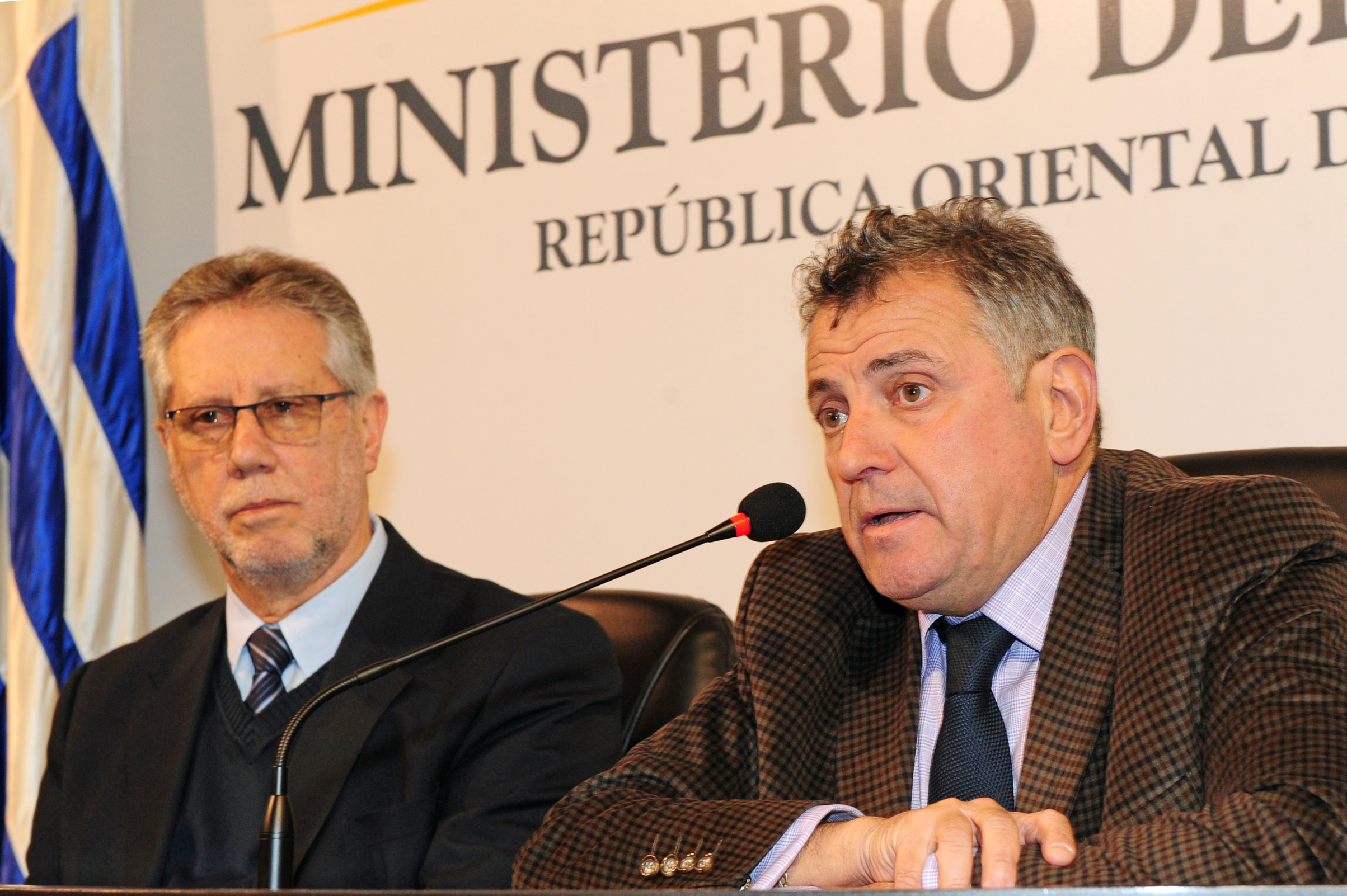 Wilmar Valdez, presidente de AUF, dirigiéndose a los presentes