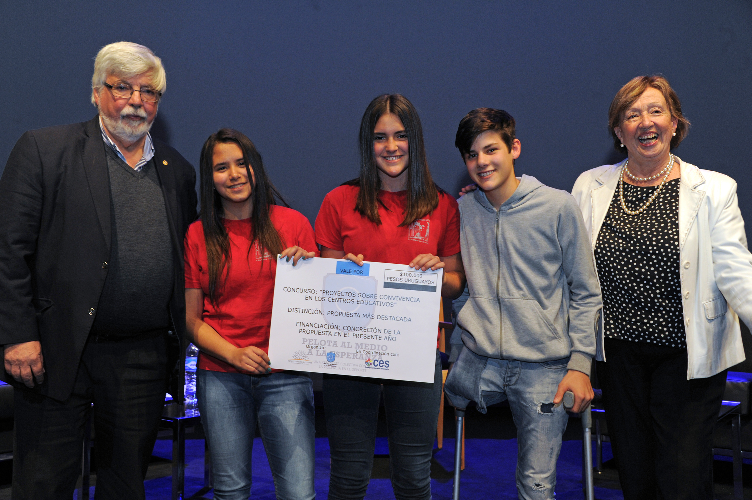 Alumnos del liceo de Colonia Valdense ganadores de proyecto