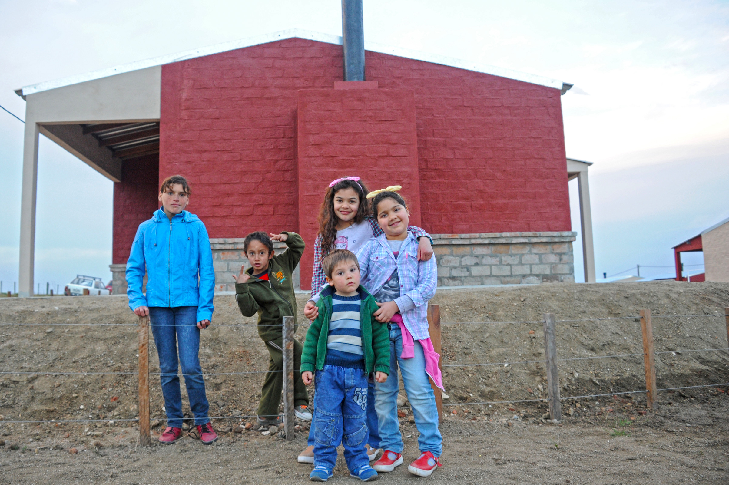 Vivienda que integra el grupo de 45 unidades entregadas