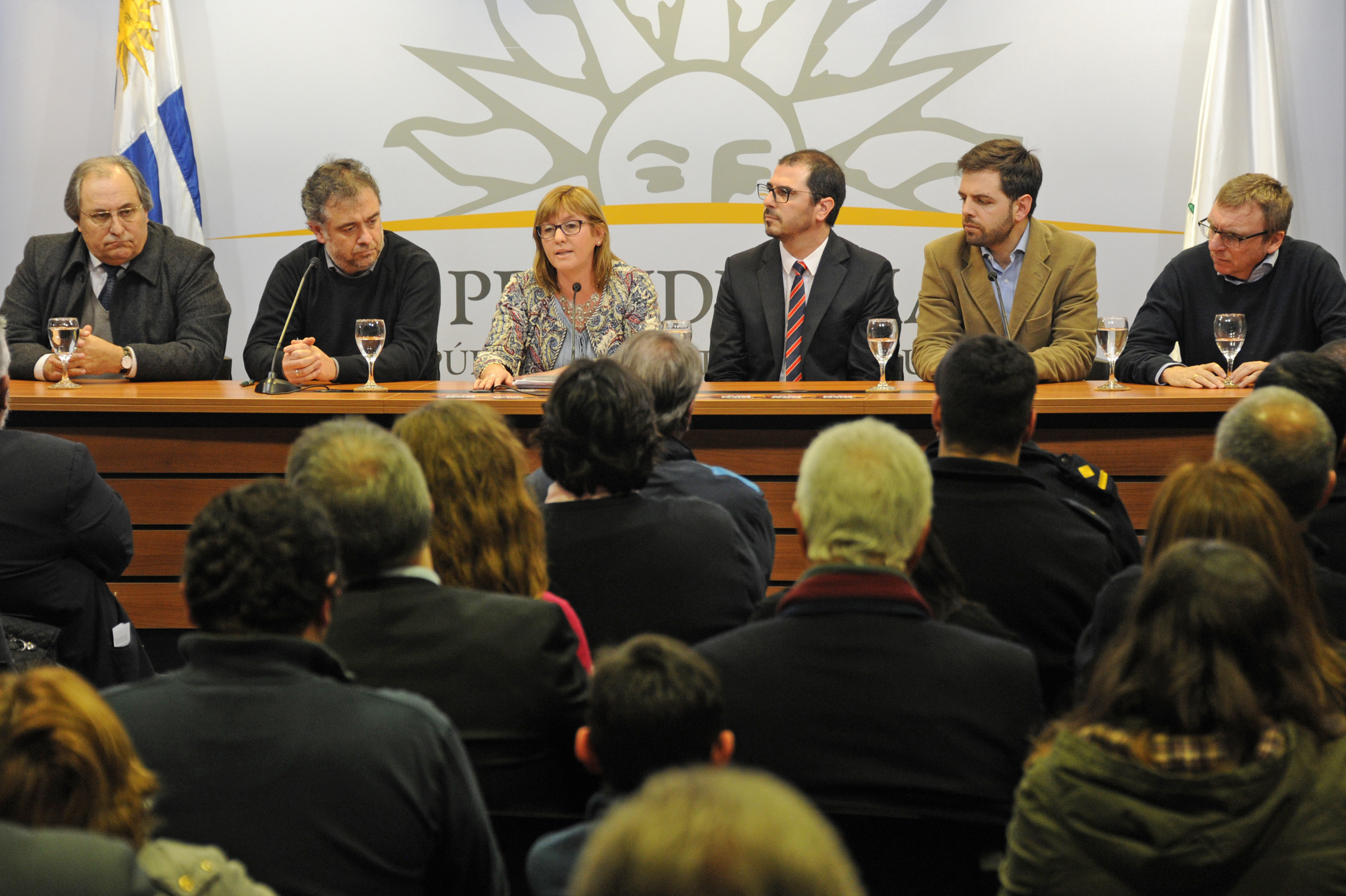 Subsecretaria de Salud Pública, Cristina Lustemberg, haciendo uso de la palabra