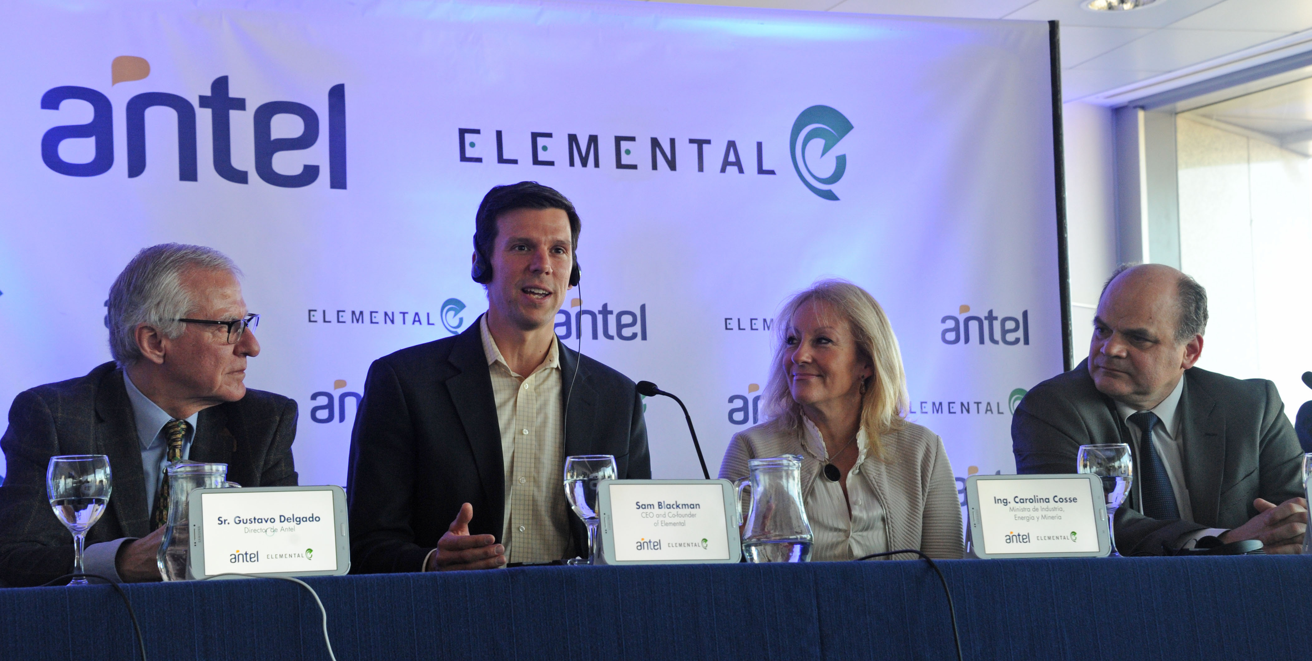 CEO y fundador de Elemental Technology, Sam Blackman