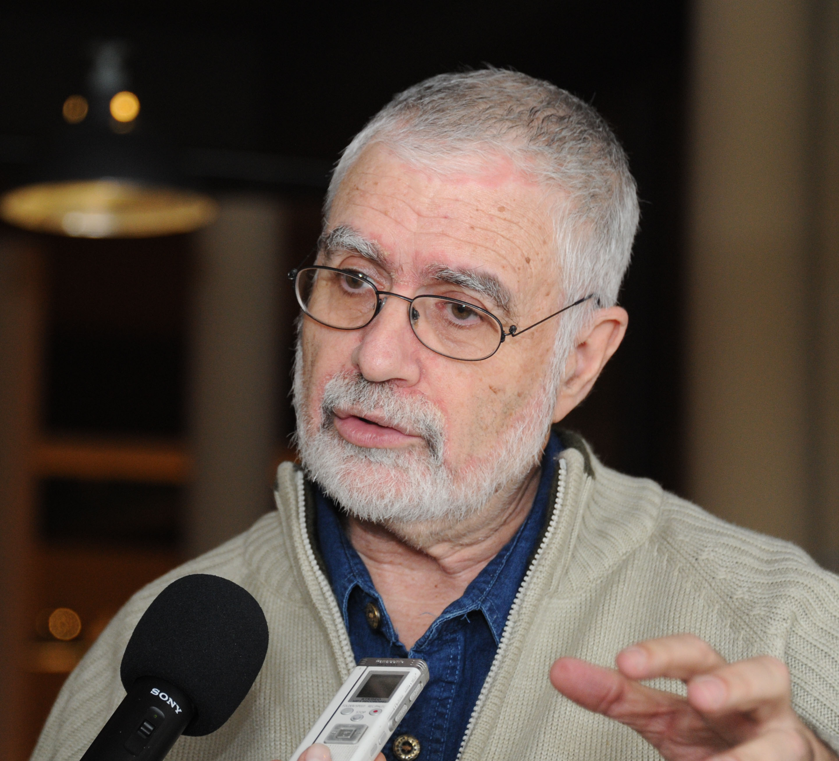 Ministro interino de Turismo, Benjamín Liberoff conversa con la Secretaría de Comunicación