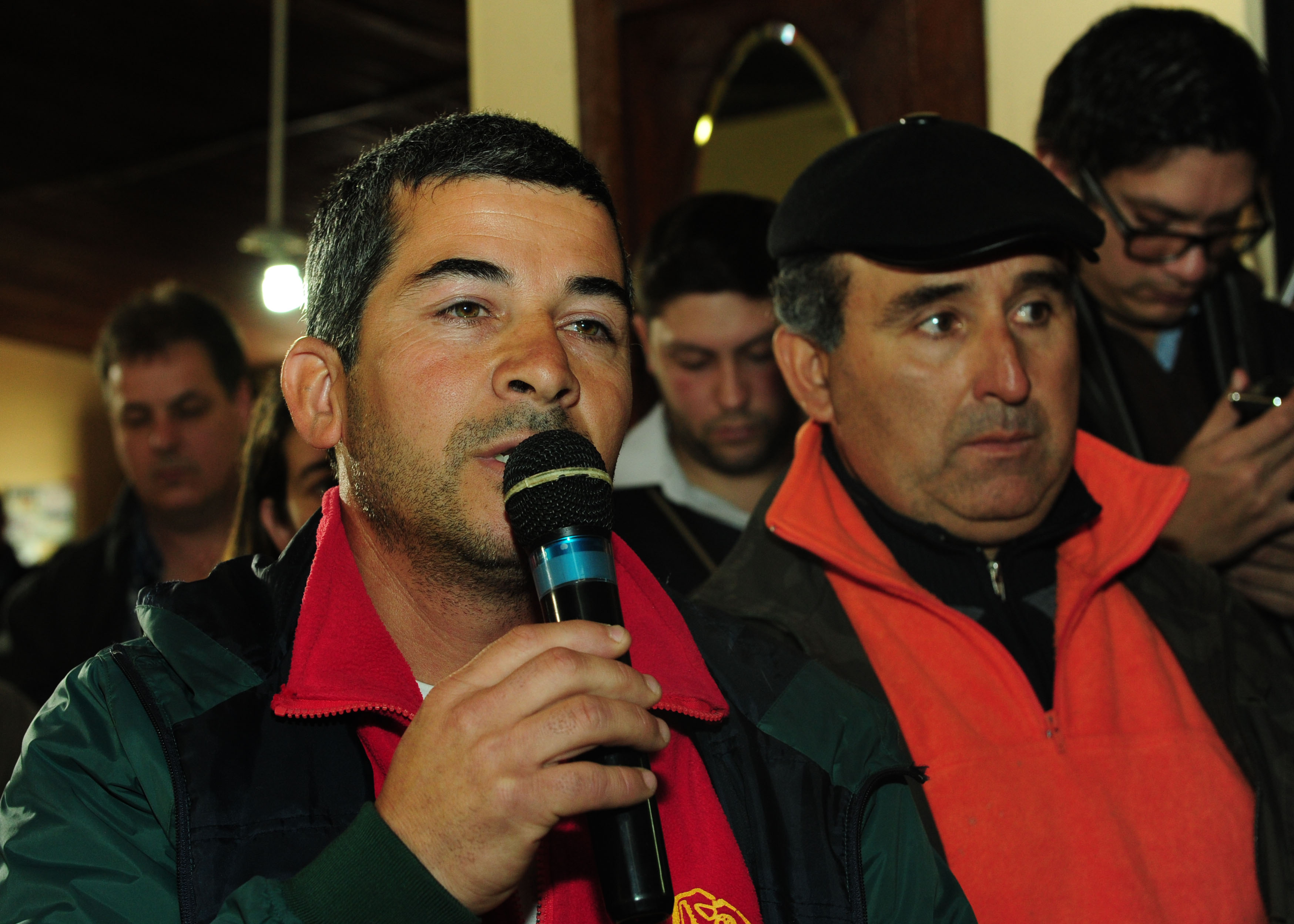 Ciudadano que agradece la ayuda recibida en Dolores