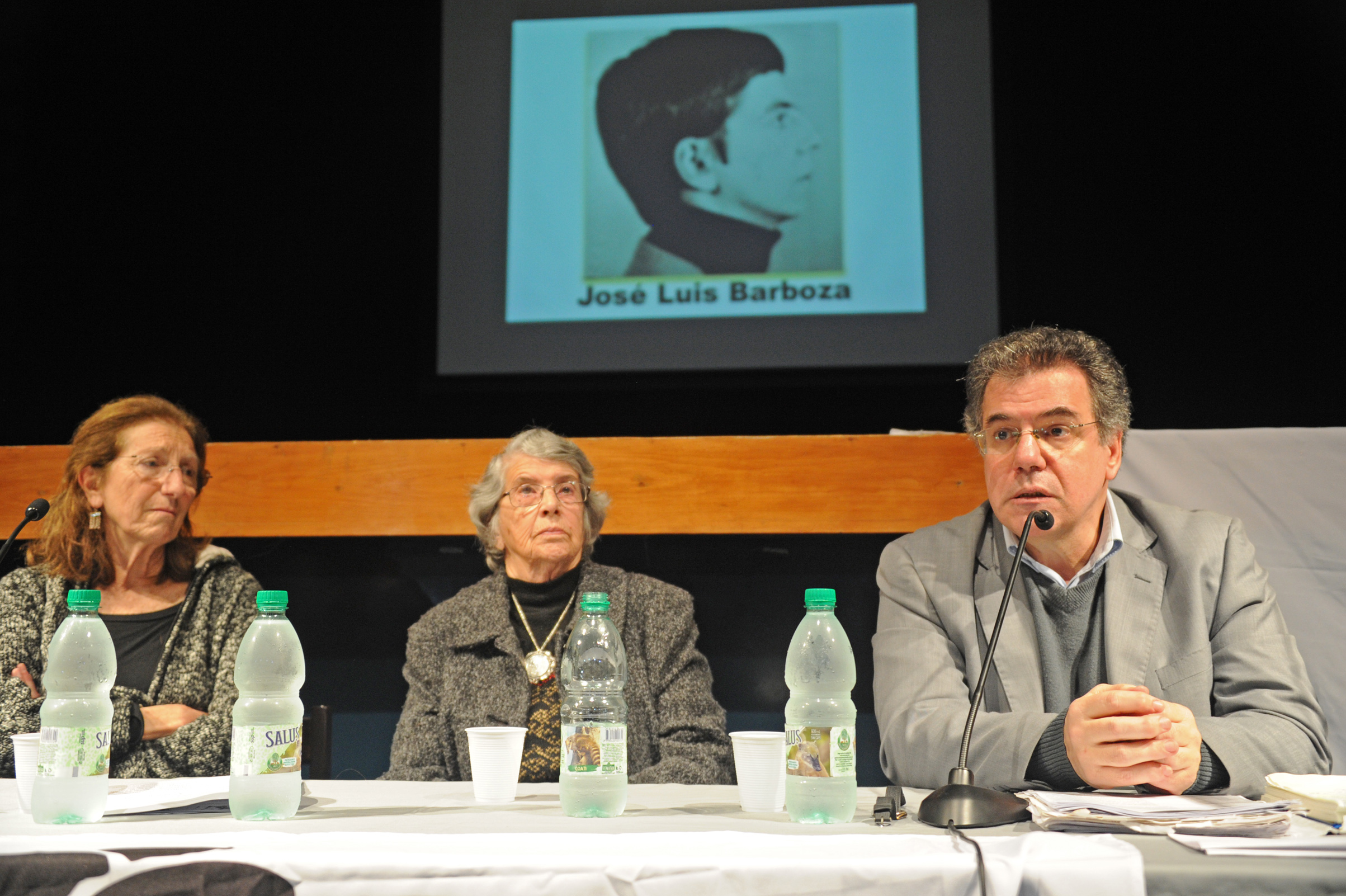 Historiador Gerardo Caetano, haciendo uso de la palabra