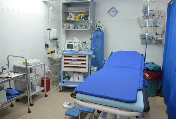 Centro de salud de Ciudad del Plata, en San José