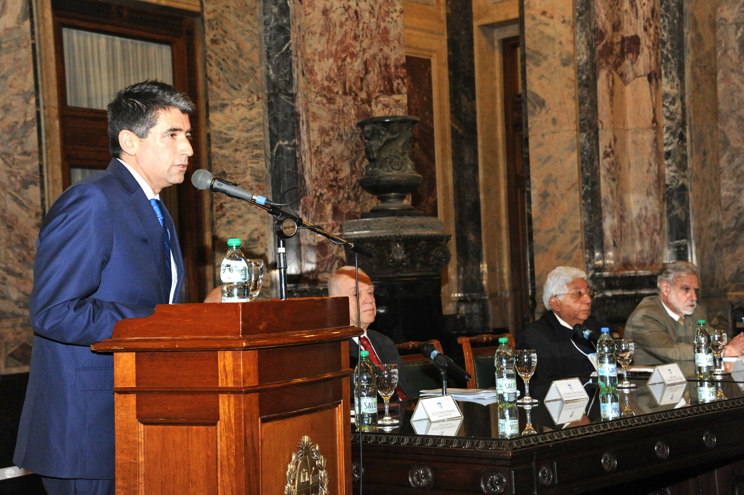Vicepresidente Raúl Sendic, haciendo uso de la palabra