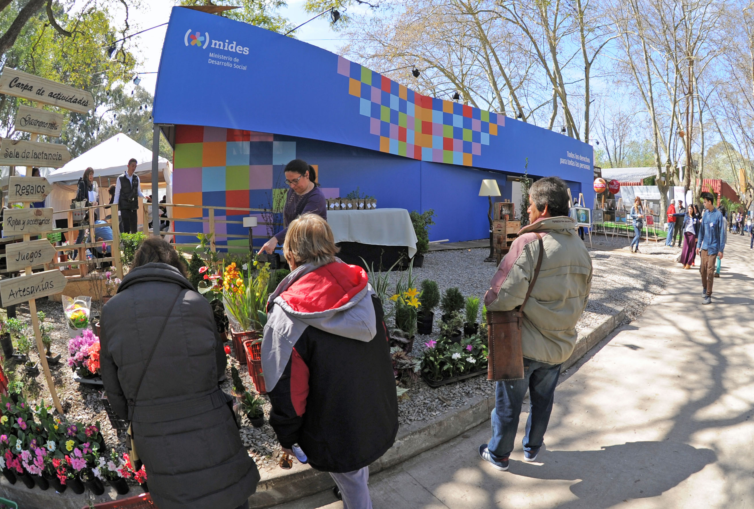 Estand del Mides en la Expo Prado 2016