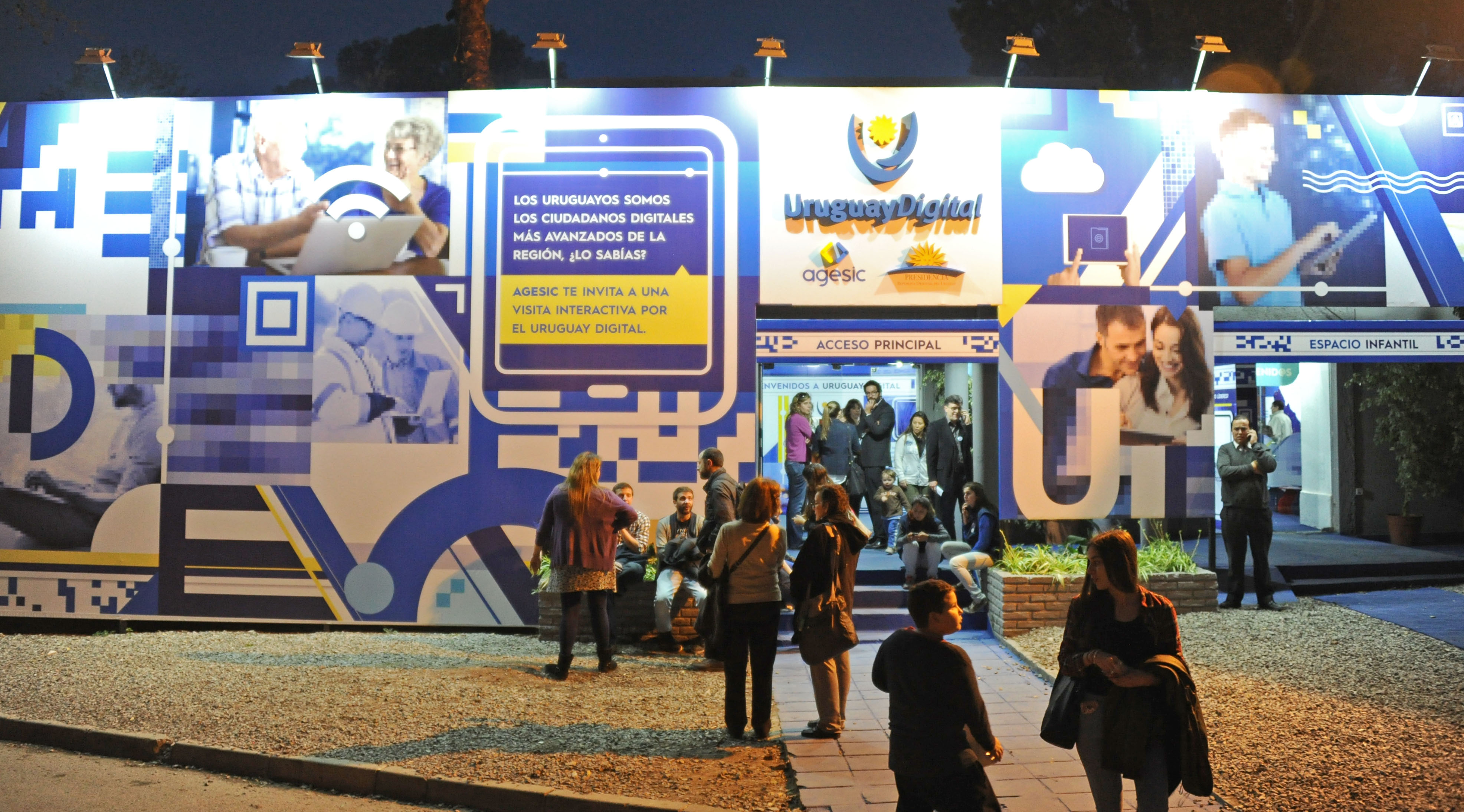 Estand de Agesic en Expo Prado 2016