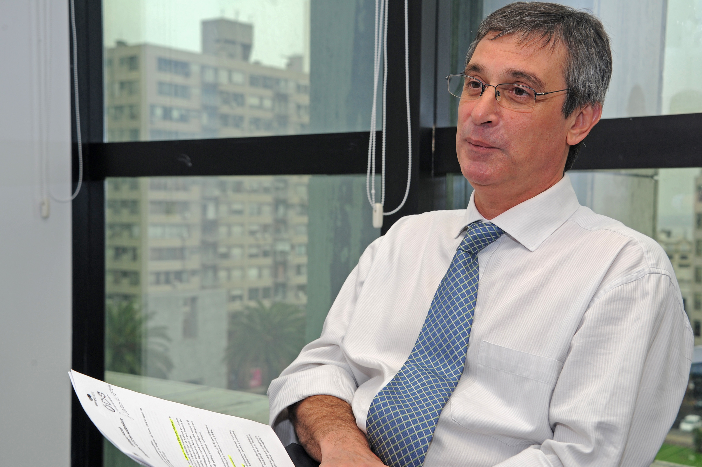 Álvaro García, director de la Oficina de Planeamiento y Presupuesto