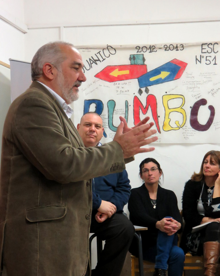El Presidente del Consejo Directivo Central (CODICEN) de la Administración Nacional de Educación Pública (ANEP), Wilson Netto