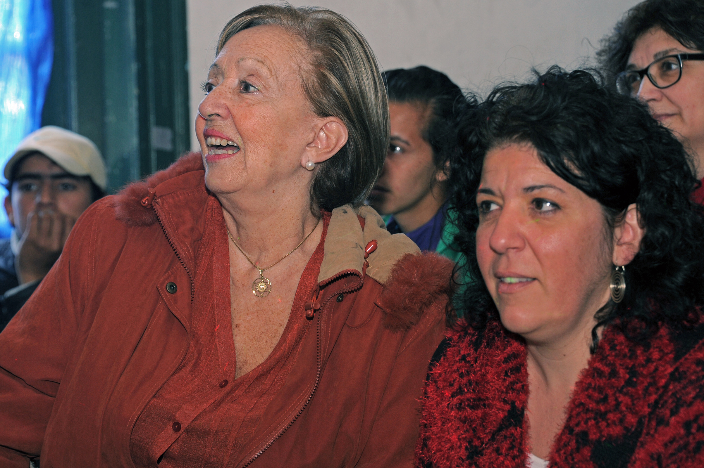 Ministra de Educación y Cultura, María Julia Muñoz, durante la presentación