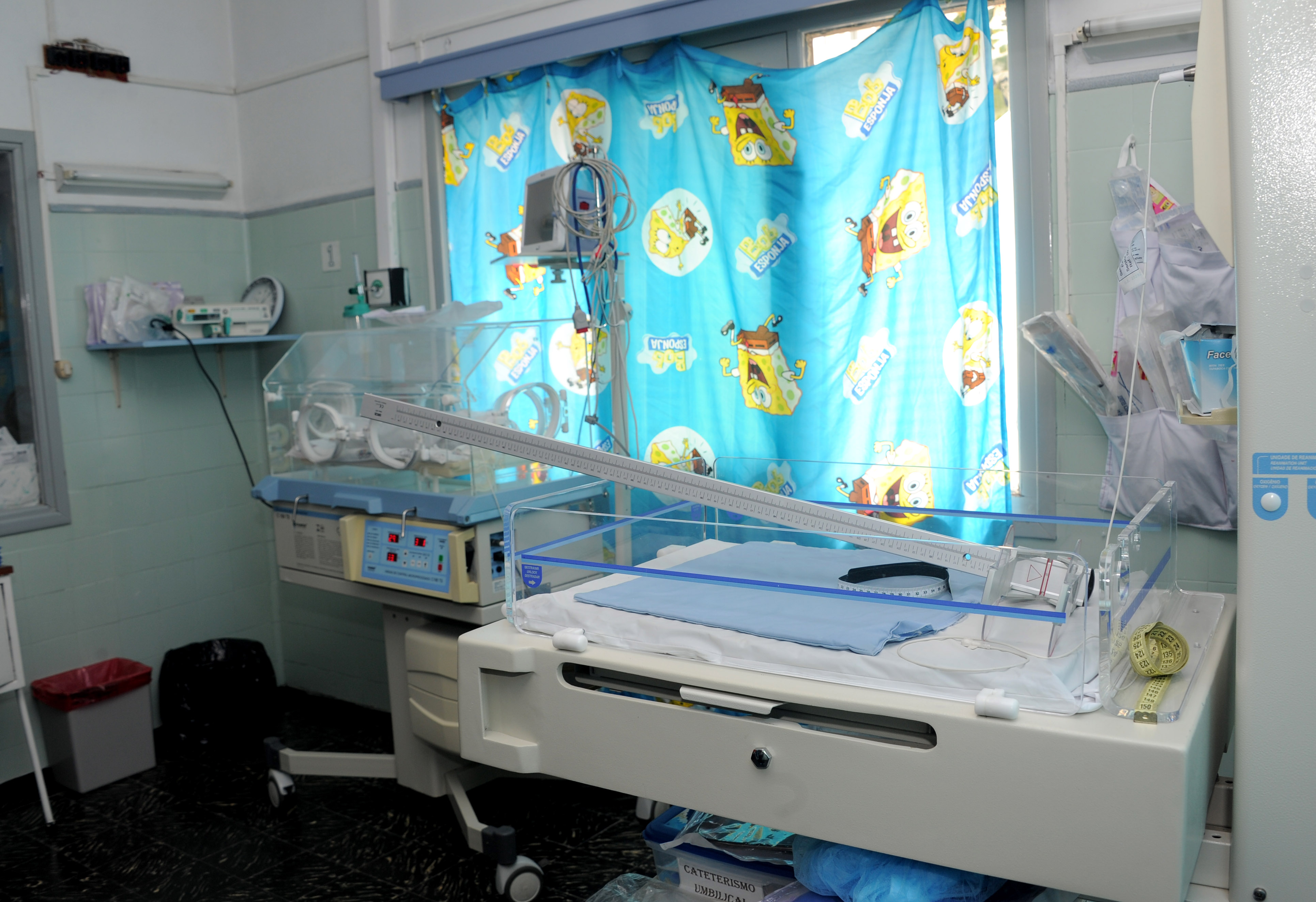 Recorrida por instalaciones del Hospital de Rocha