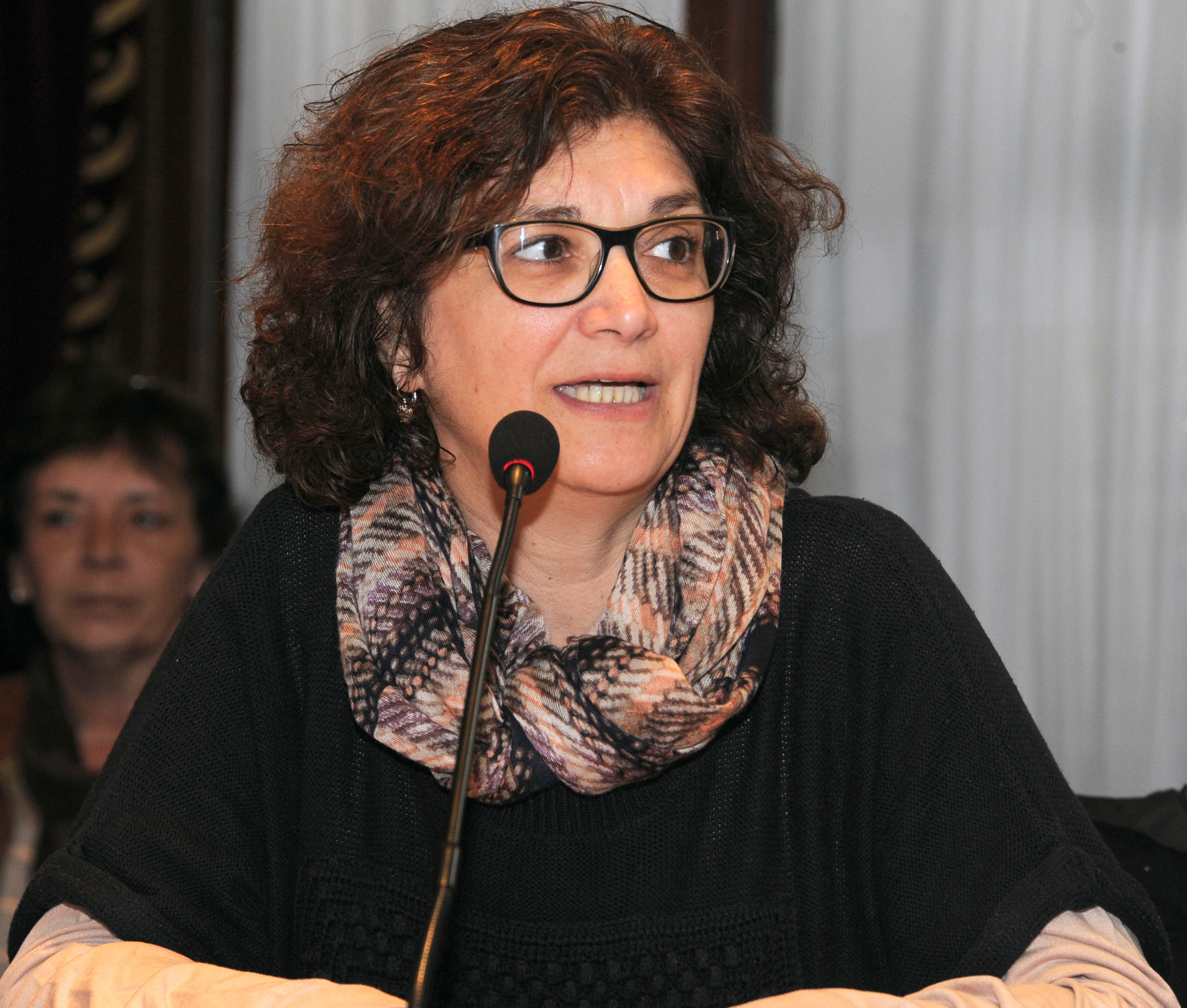 Directora nacional de Educación, Rosita Ángelo