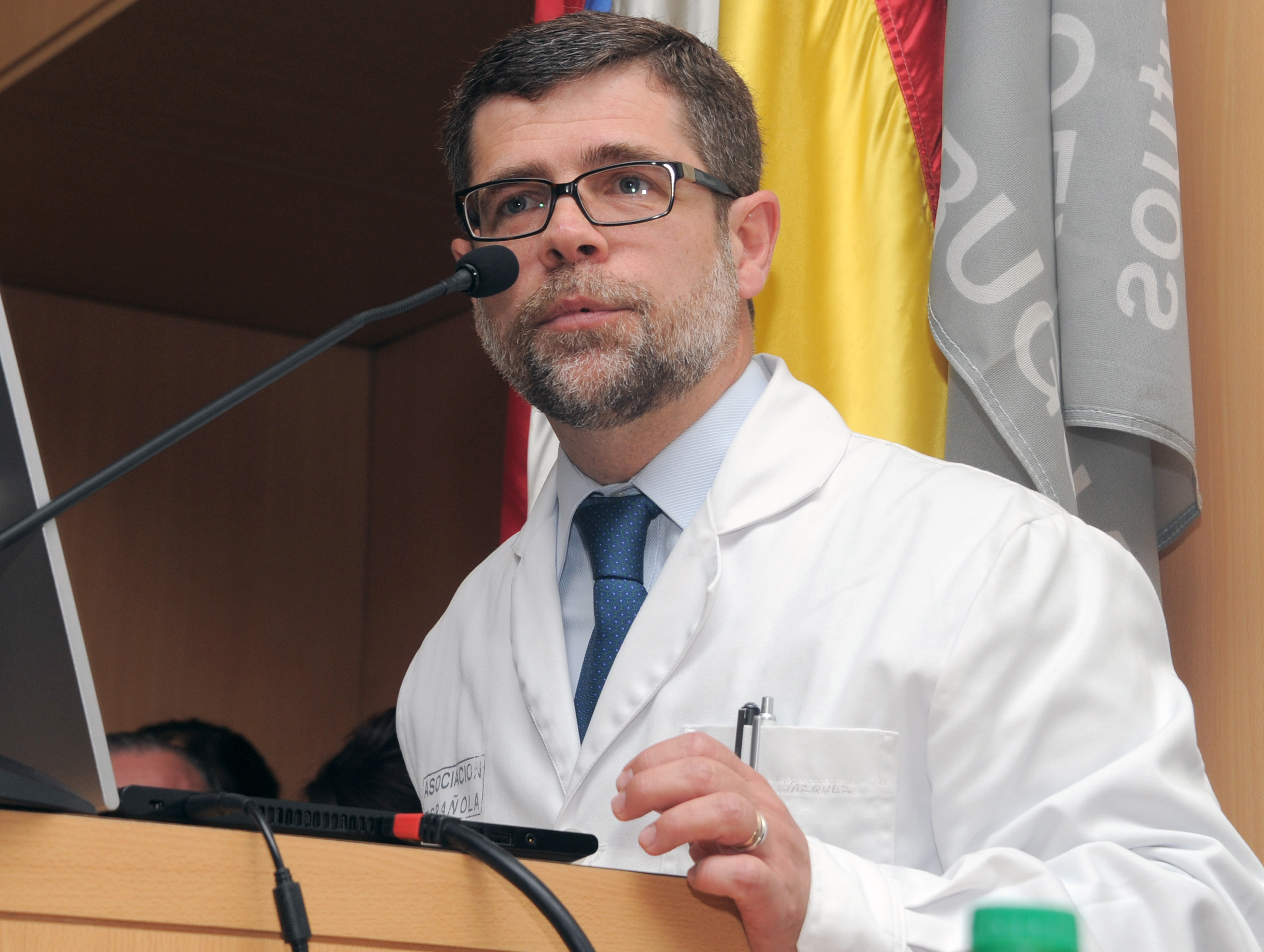 Director del Cendytma, Álvaro Vázquez se dirige a los presentes