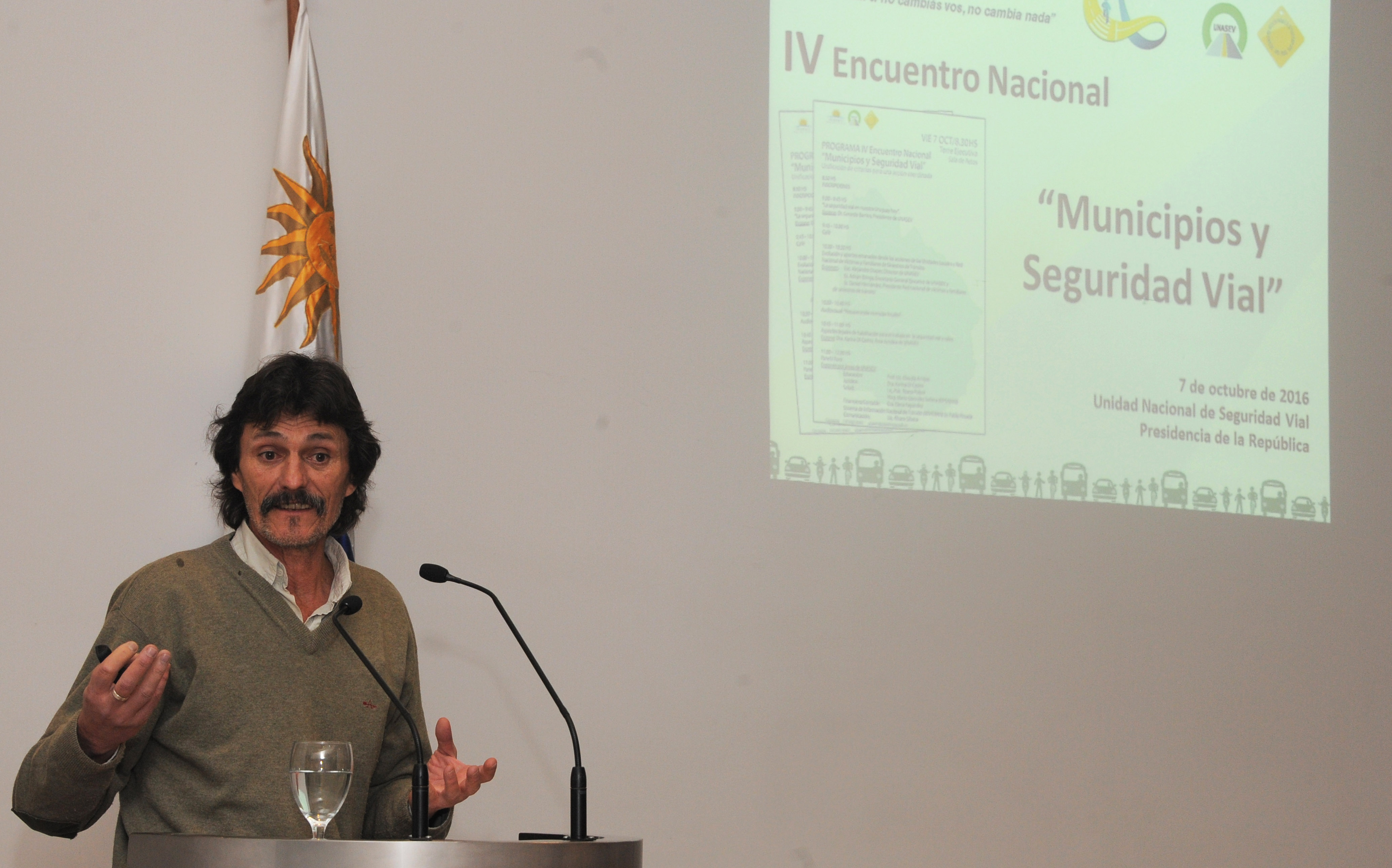 Presidente de Unasev, Gerardo Barrios