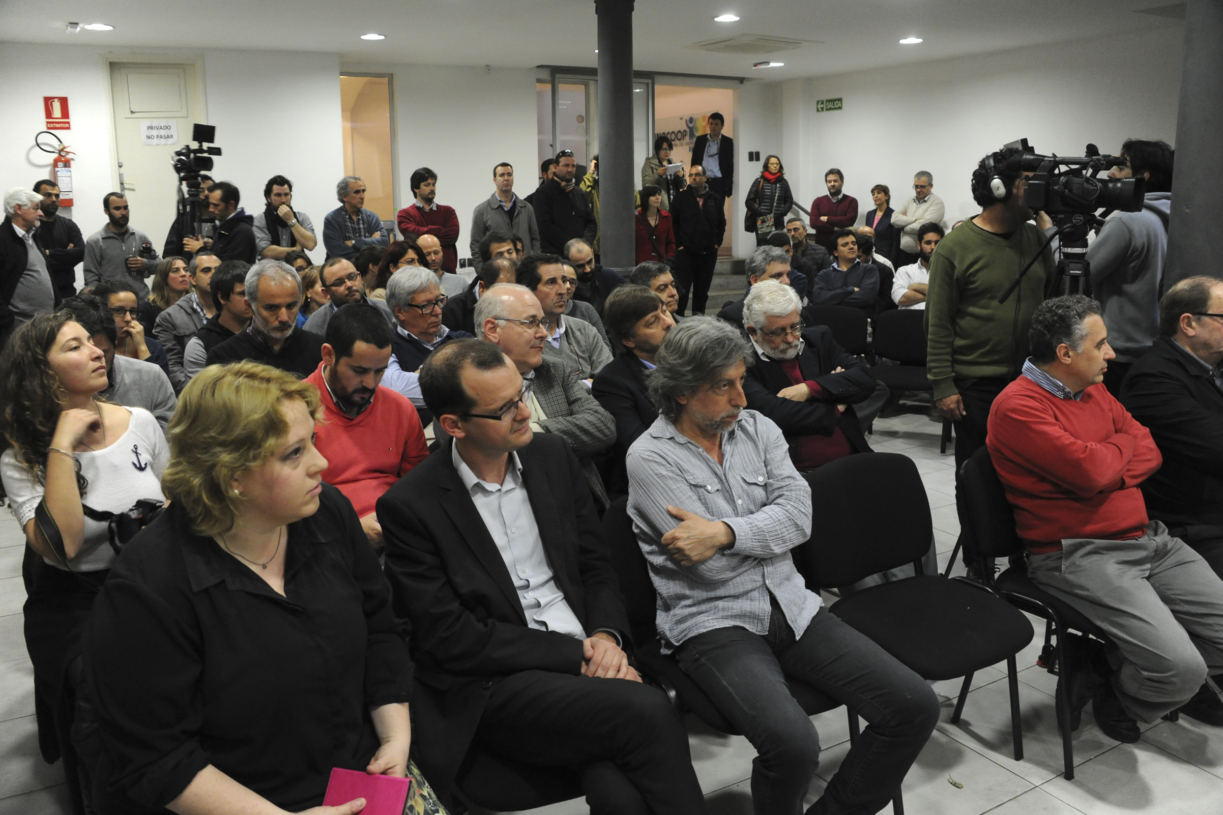 Asistentes a la conferencia