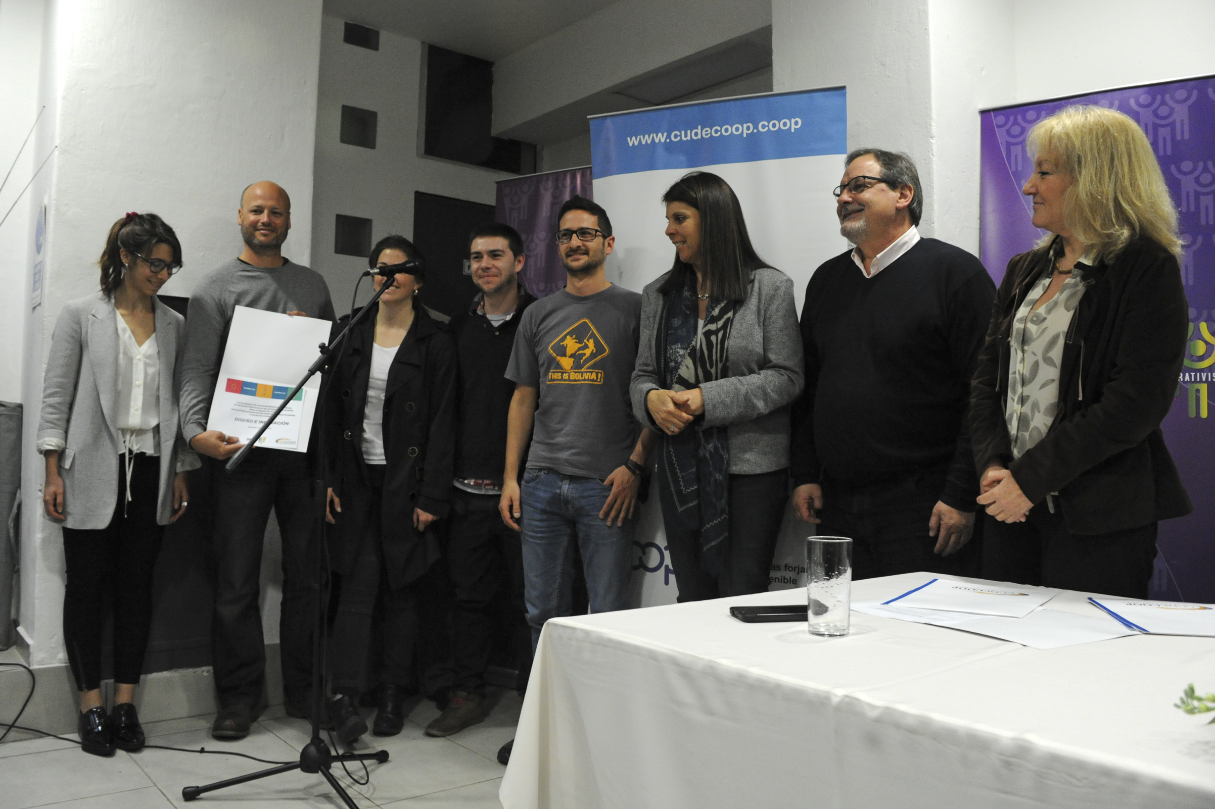 Entrega de premios a grupos seleccionados en la convocatoria “Emprender Juntos 2016”