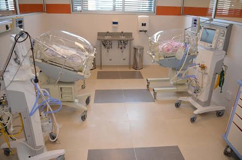 Instalaciones del CTI pediátrico de Hospital de Salto