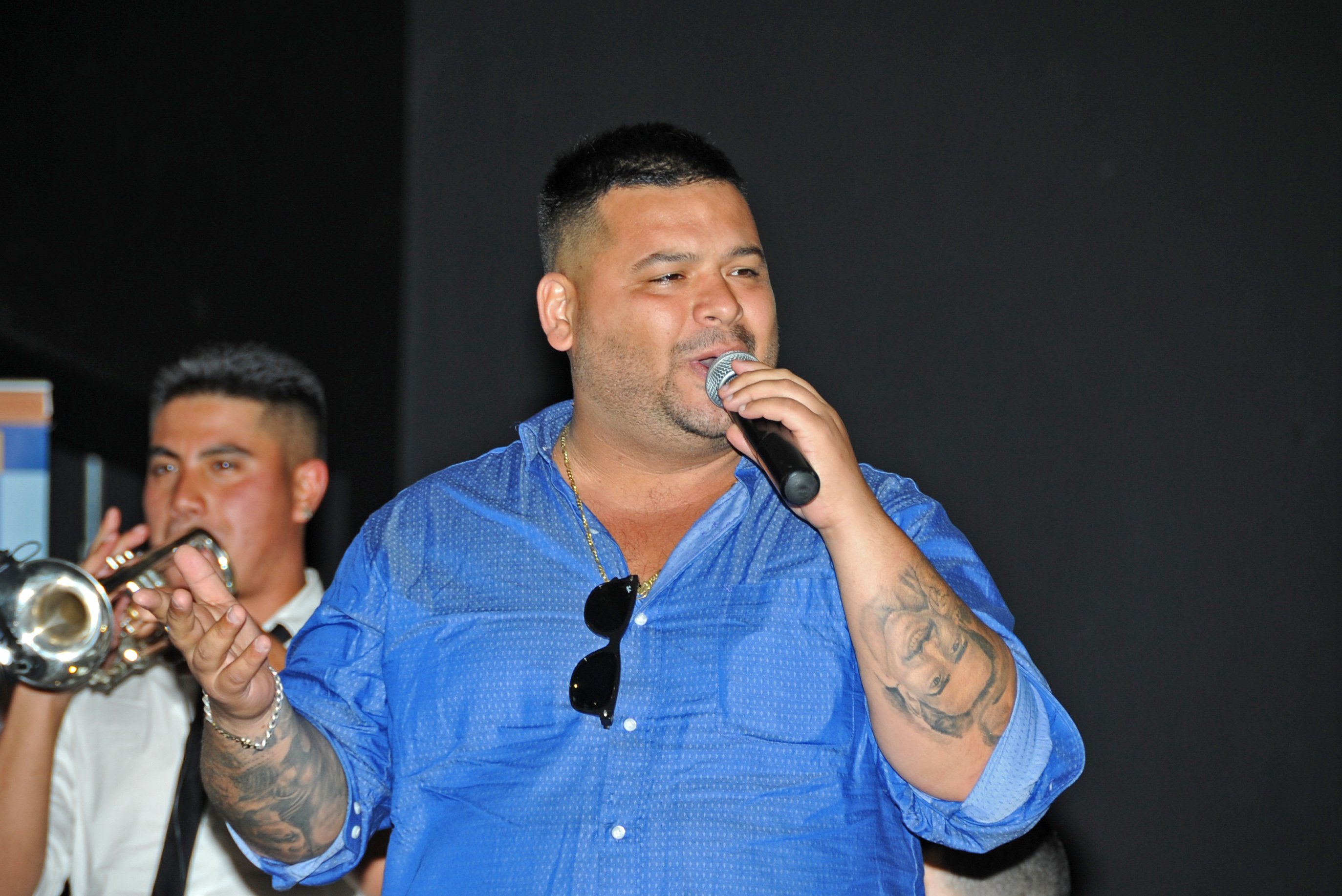 Presentación musical del artista "El Gucci"