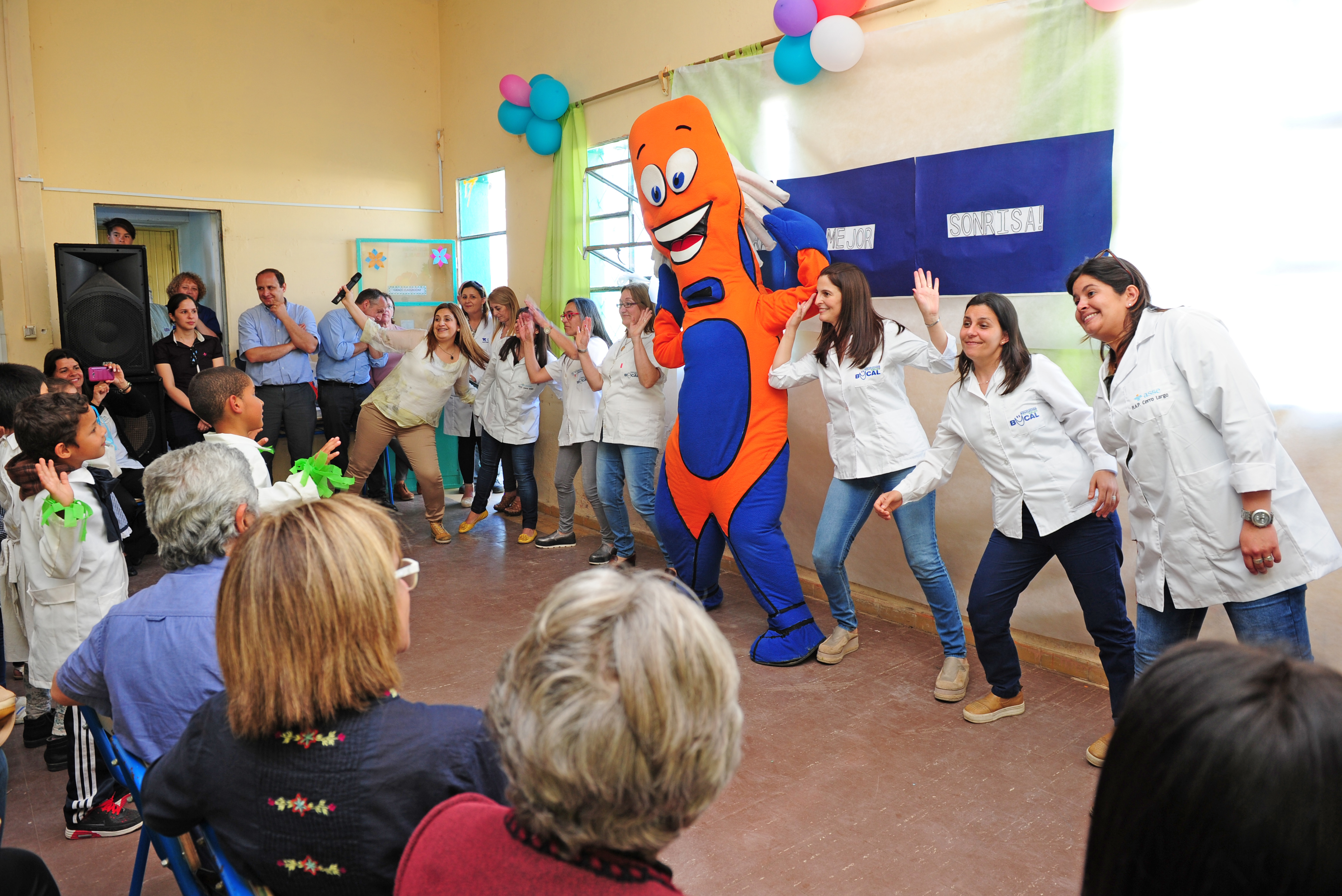 Actividad educativa y recreativa del Programa Salud Bucal
